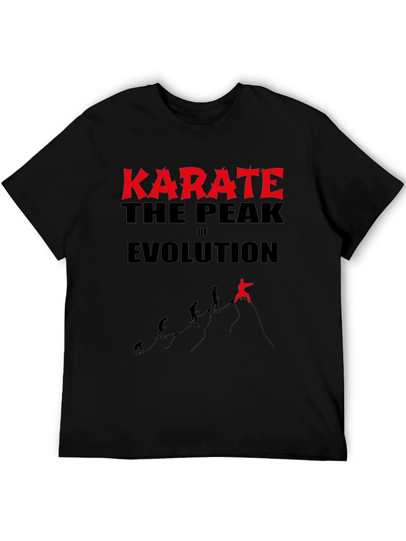 Karate Evolution T-Shirt - Martial Arts Peak