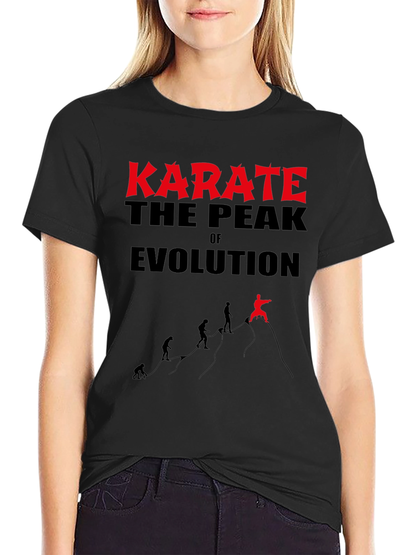 Karate Evolution T-Shirt - Martial Arts Peak