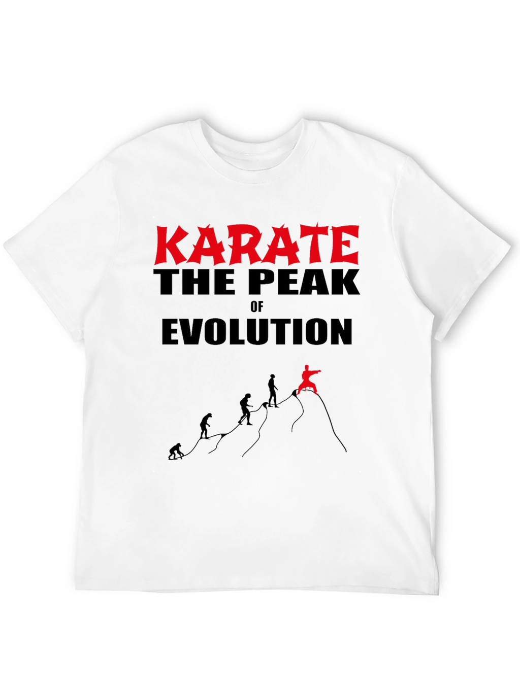 Karate Evolution T-Shirt - Martial Arts Peak