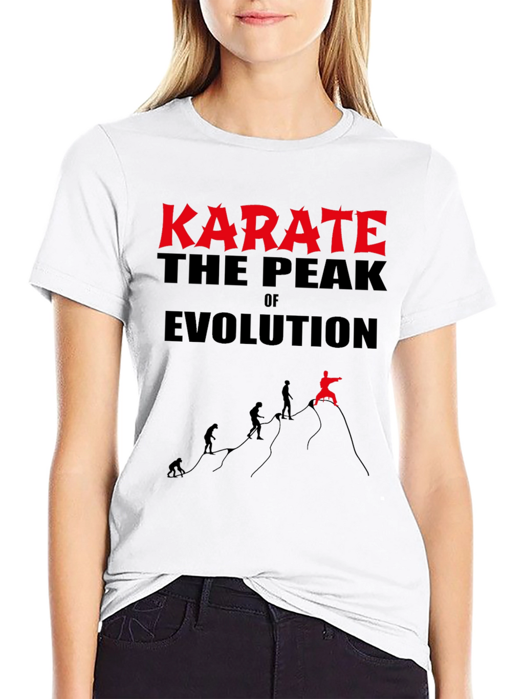 Karate Evolution T-Shirt - Martial Arts Peak