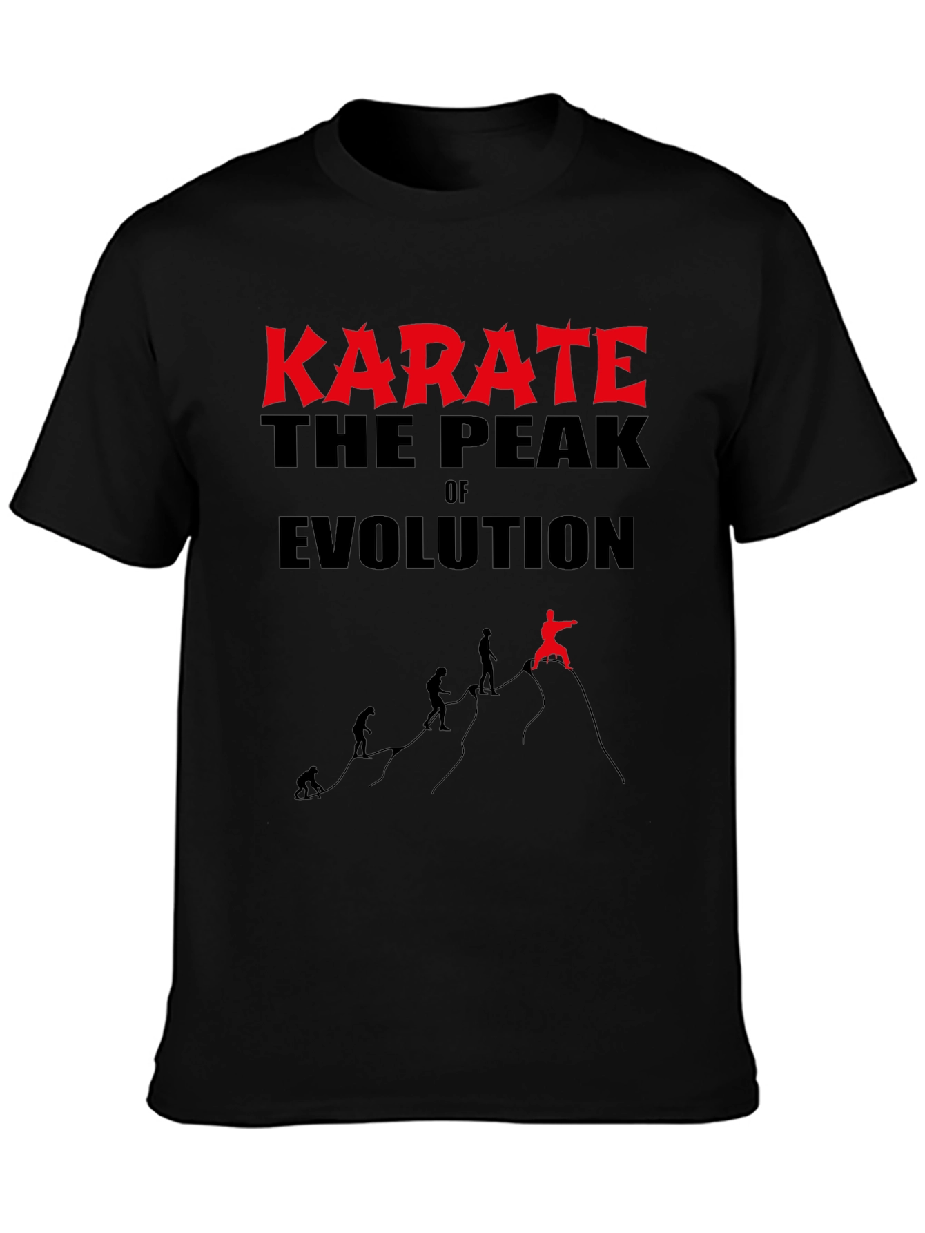 Karate Evolution T-Shirt - Martial Arts Peak