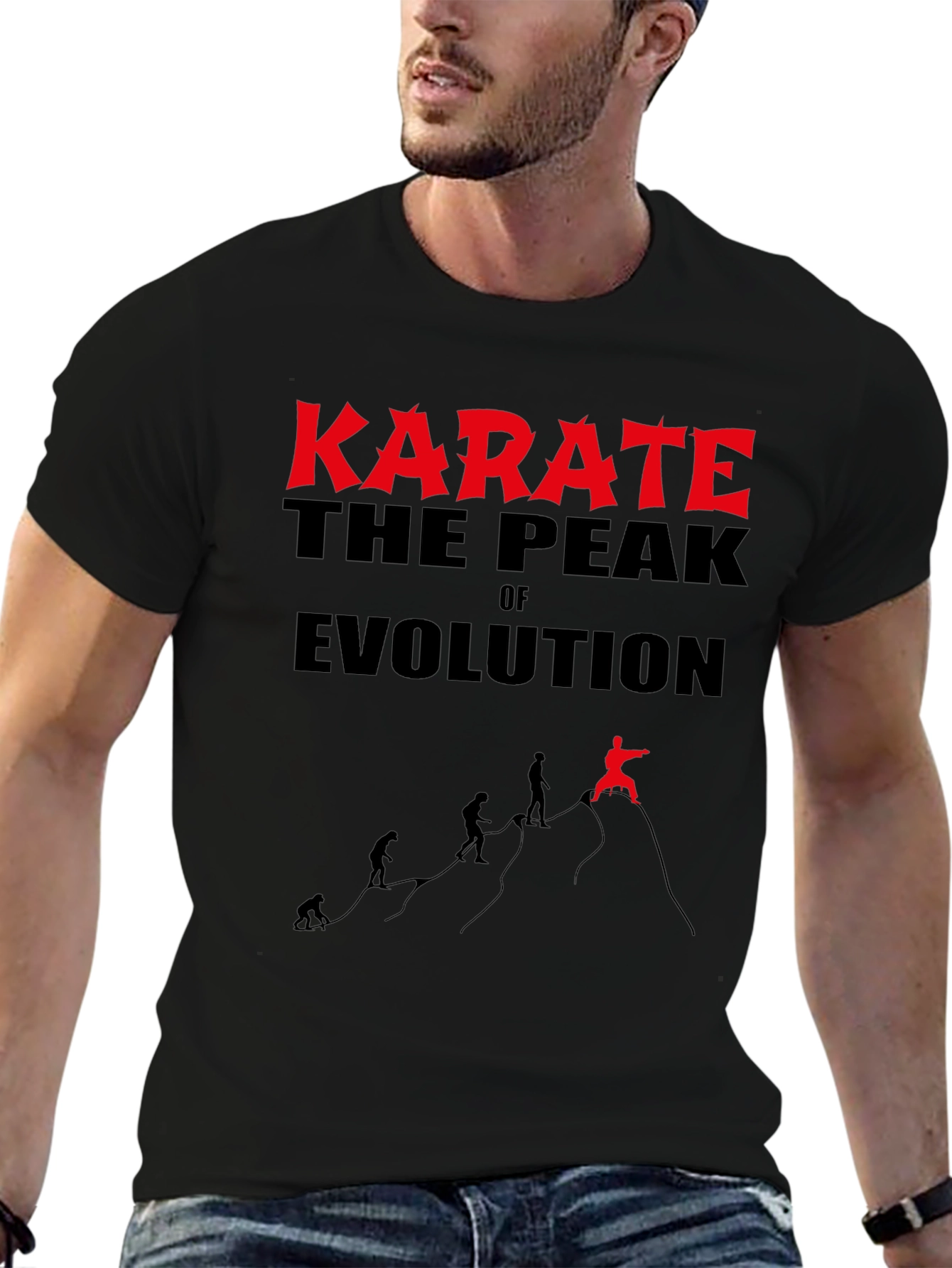 Karate Evolution T-Shirt - Martial Arts Peak