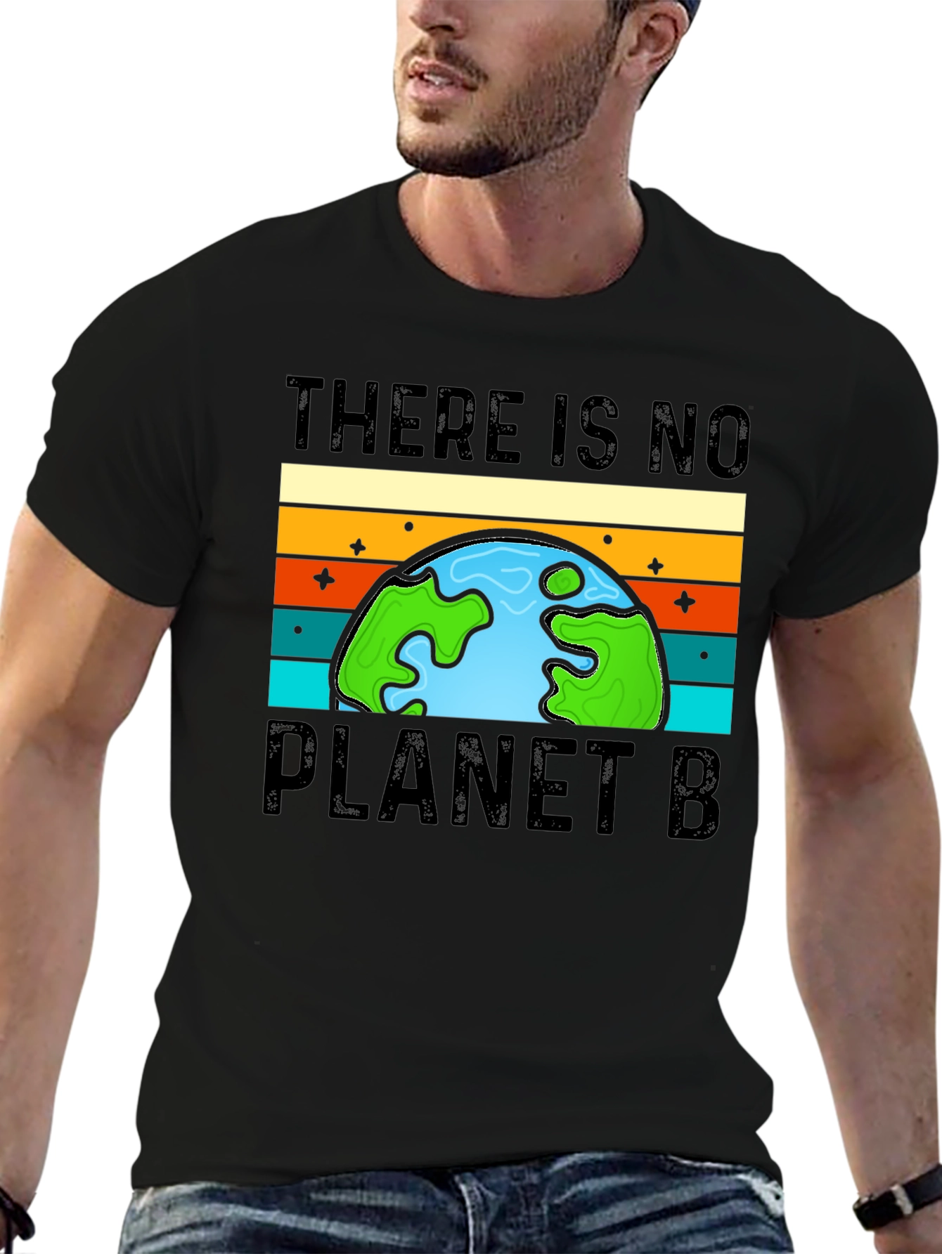 There Is No Planet B Black T-Shirt