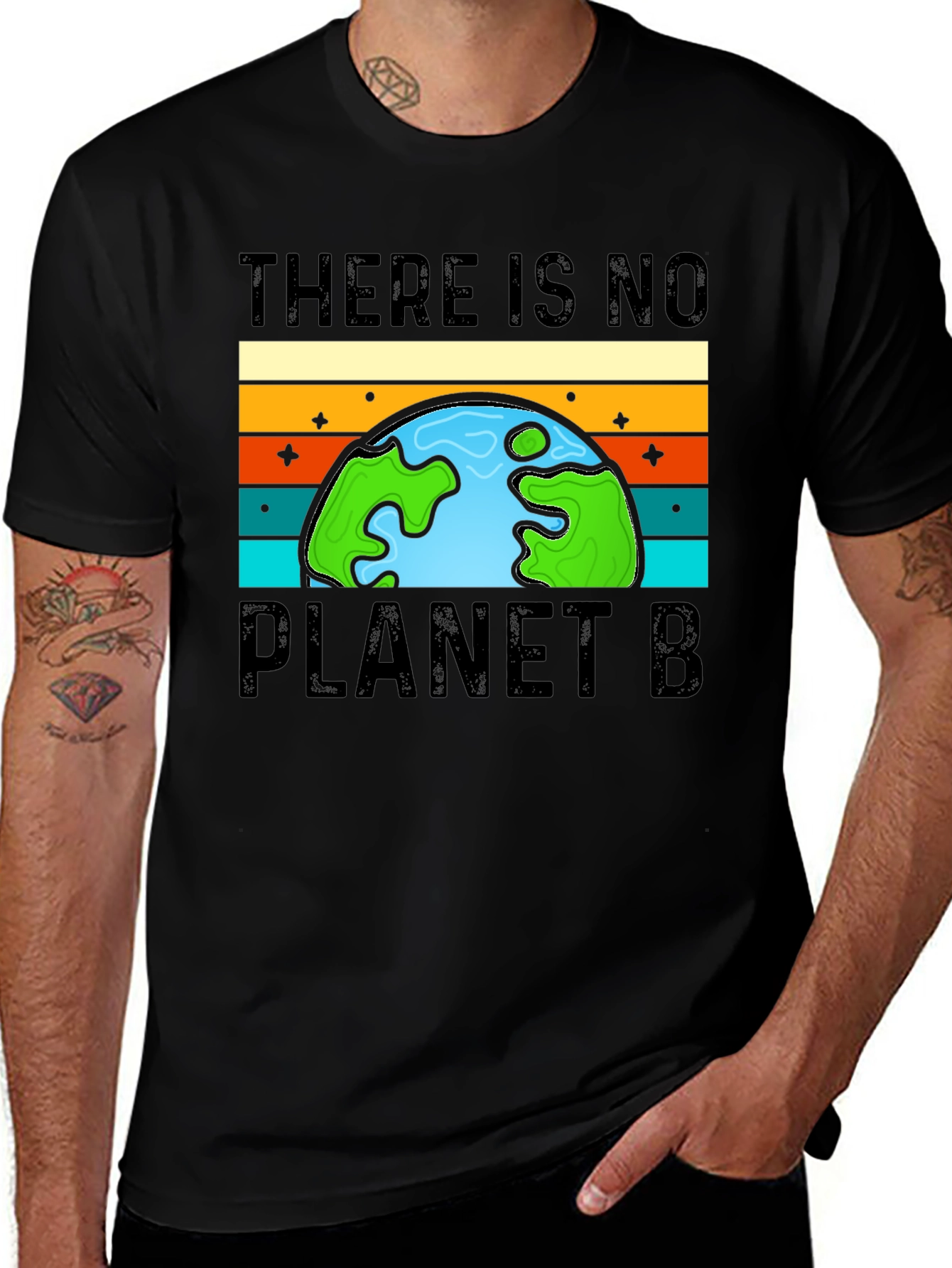 There Is No Planet B Black T-Shirt