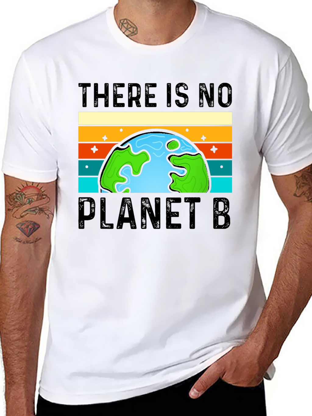 There Is No Planet B Black T-Shirt