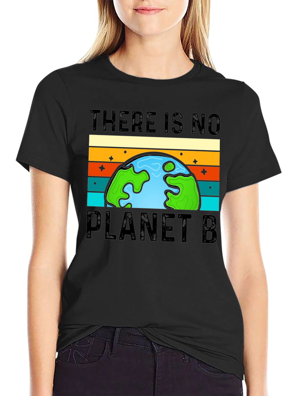 There Is No Planet B Black T-Shirt