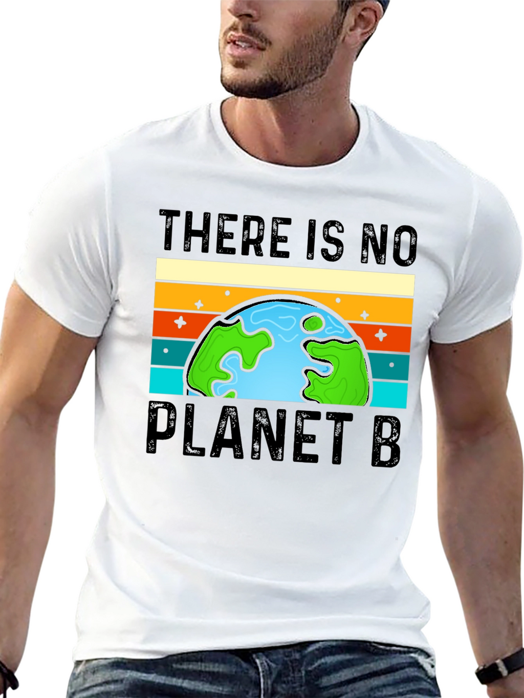 There Is No Planet B Black T-Shirt