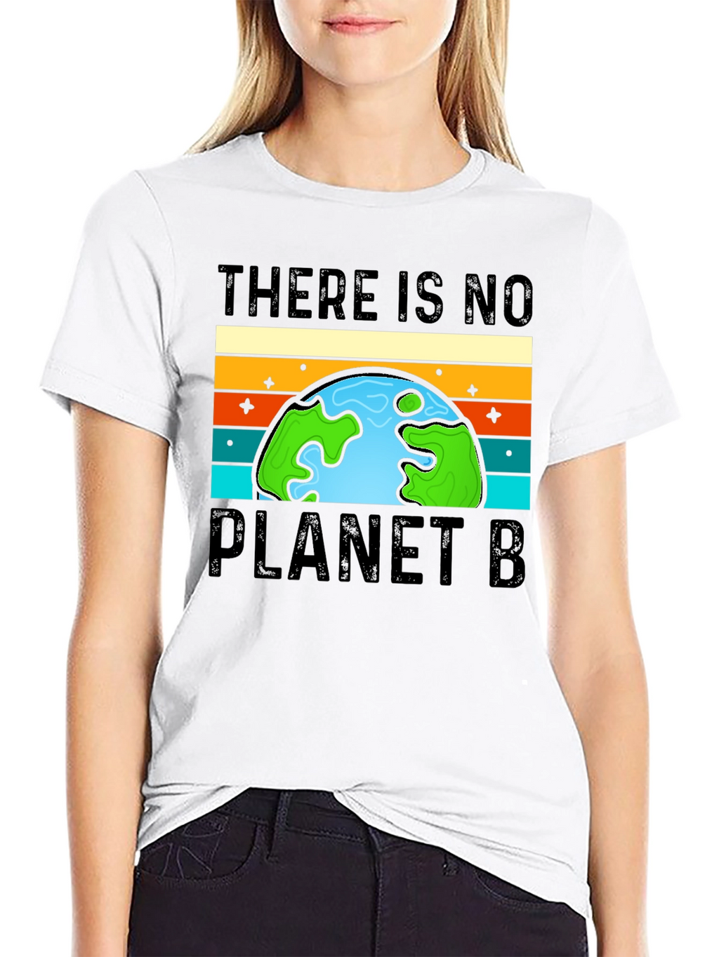 There Is No Planet B Black T-Shirt