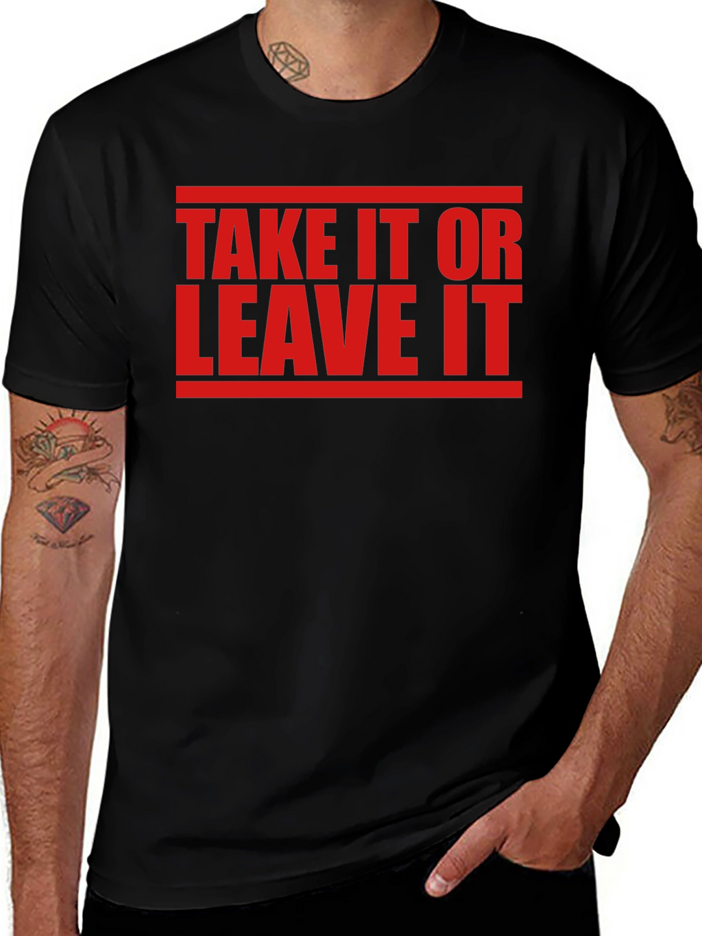 Take It Or Leave It Graphic Tee