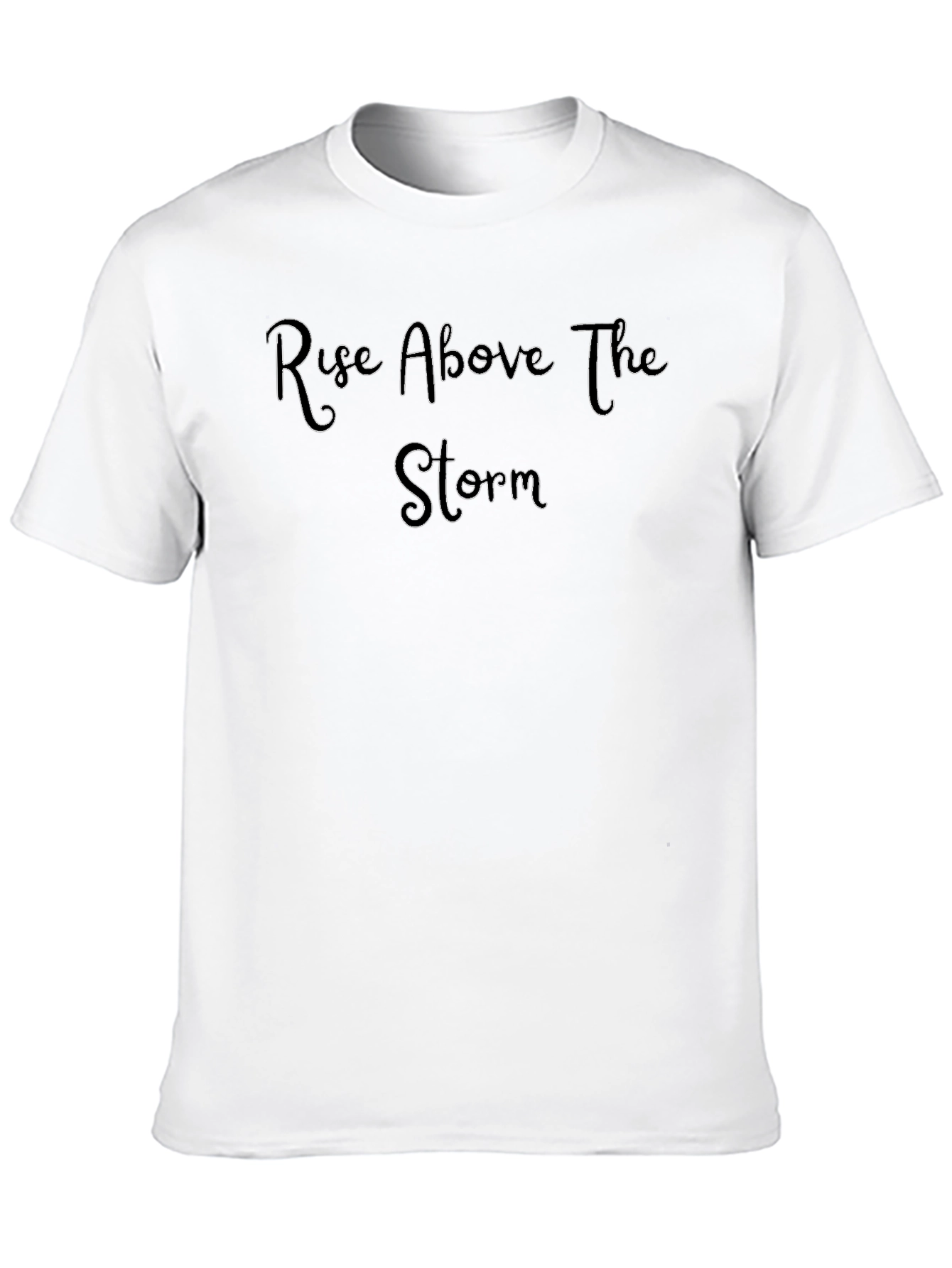 Rise Above The Storm Black T-Shirt
