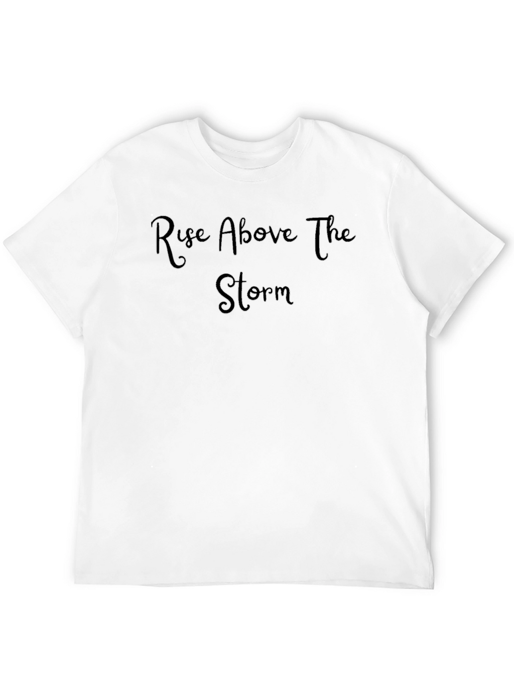 Rise Above The Storm Black T-Shirt