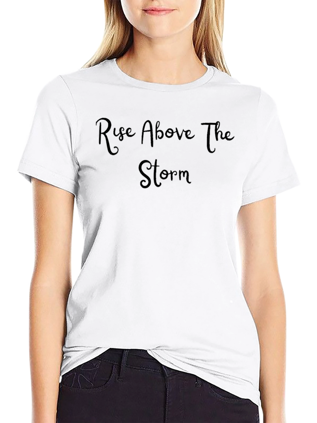 Rise Above The Storm Black T-Shirt