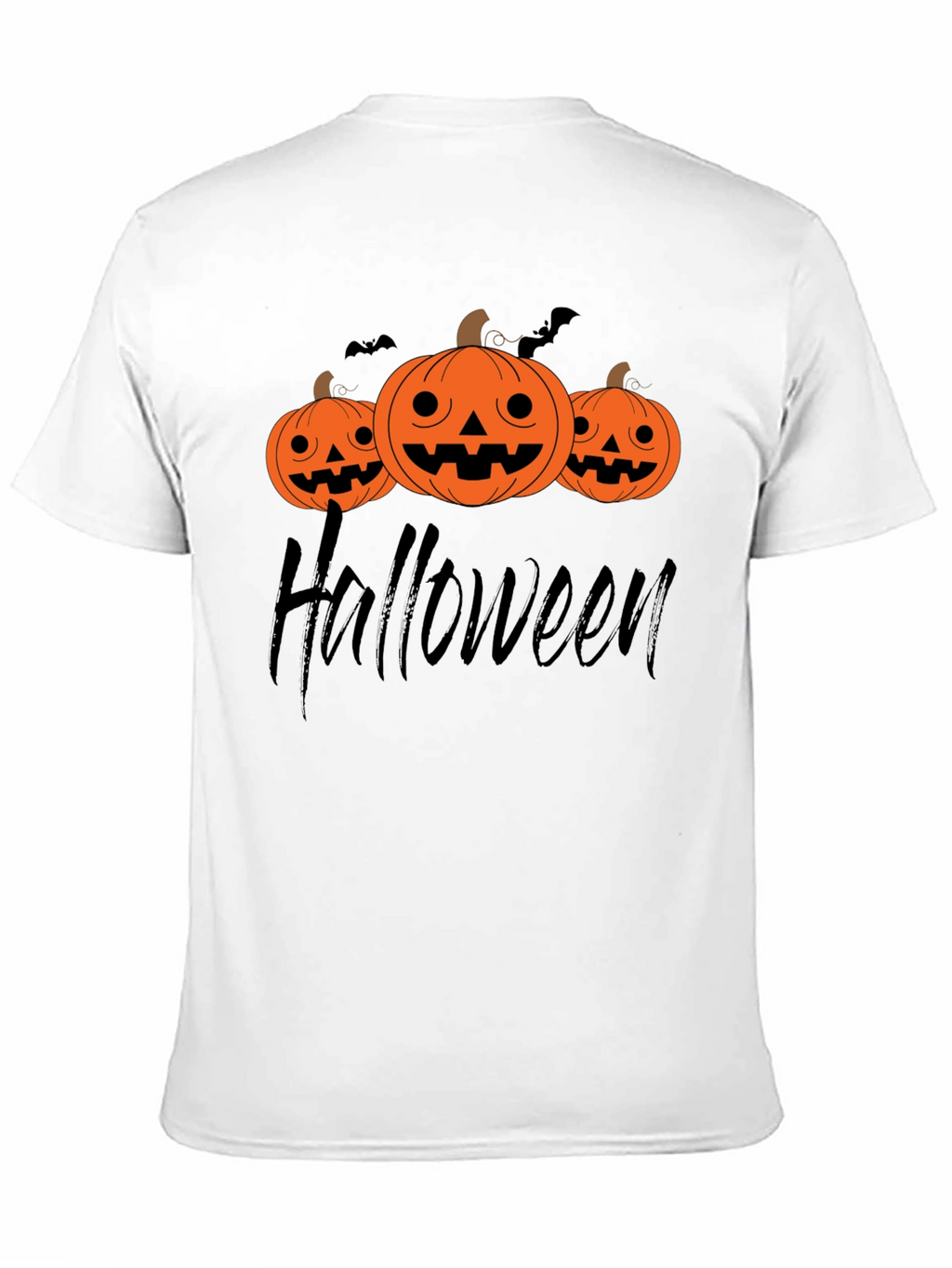 Halloween Pumpkin Graphic T-Shirt - Spooky Season