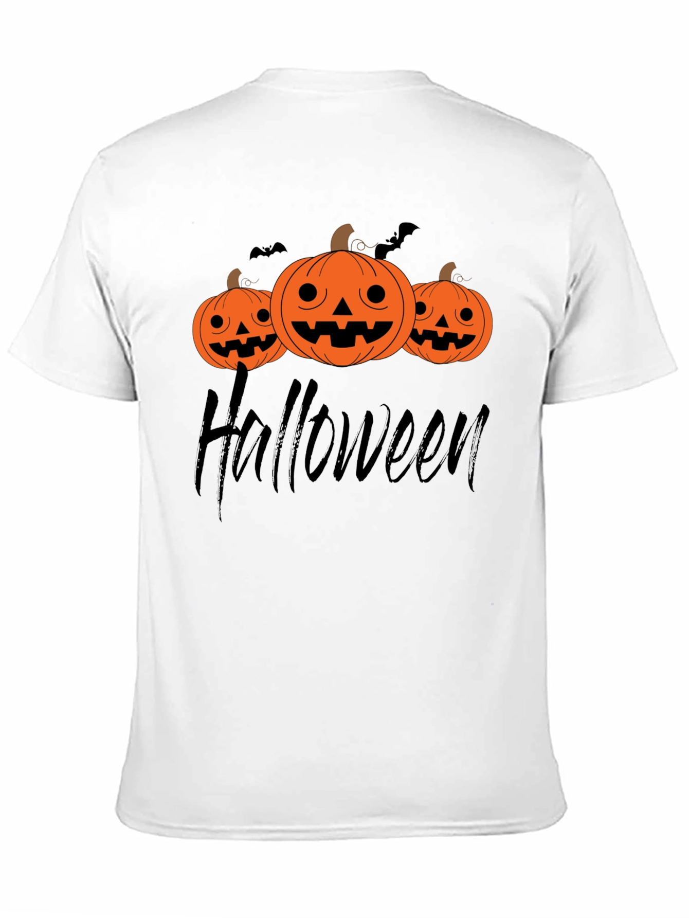 Halloween Pumpkin Graphic T-Shirt - Spooky Season
