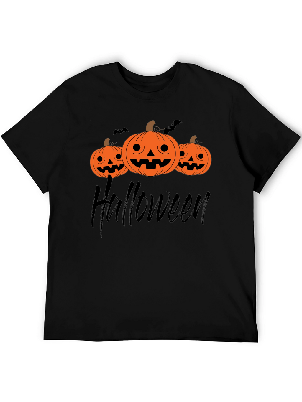 Halloween Pumpkin Graphic T-Shirt - Spooky Season