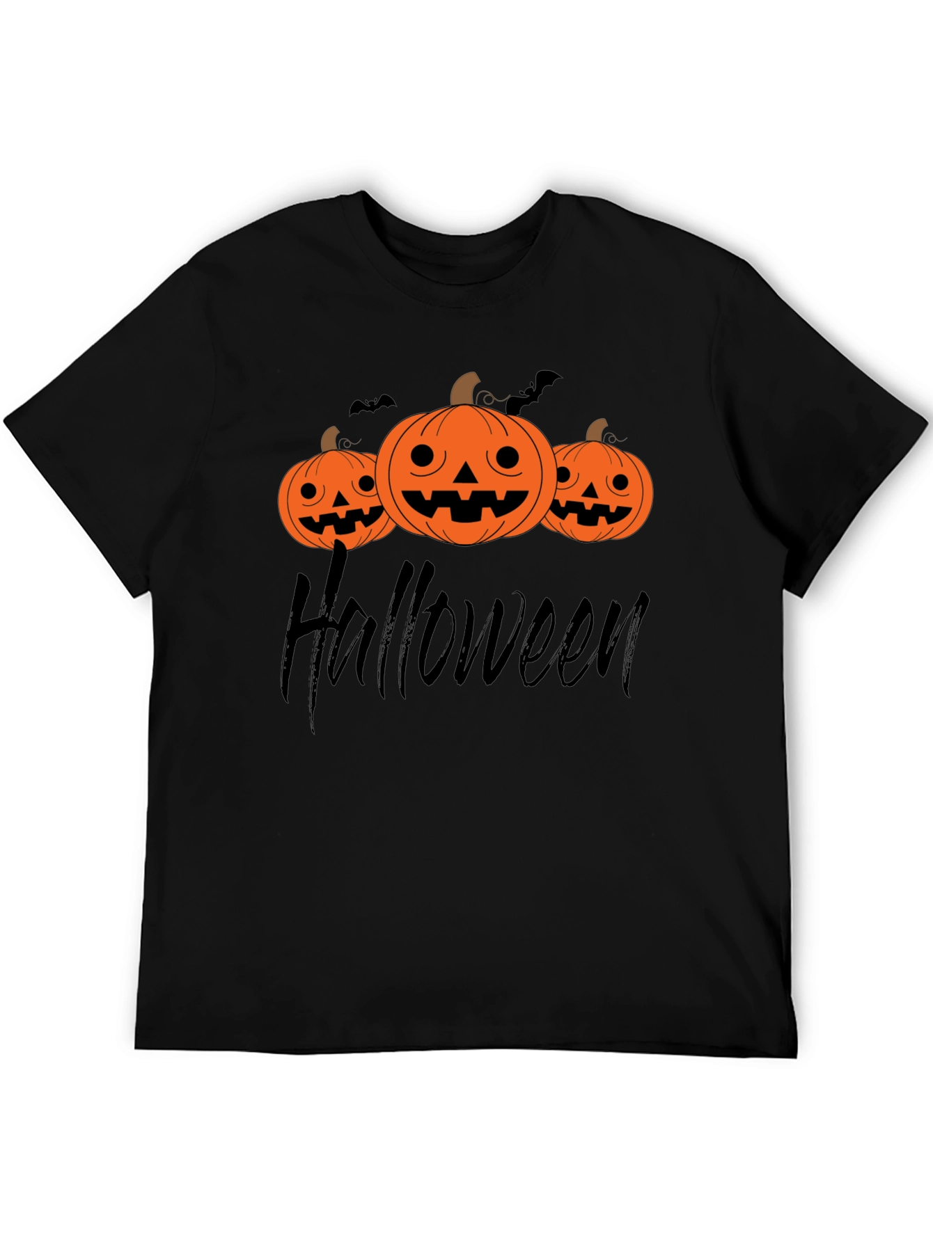 Halloween Pumpkin Graphic T-Shirt - Spooky Season
