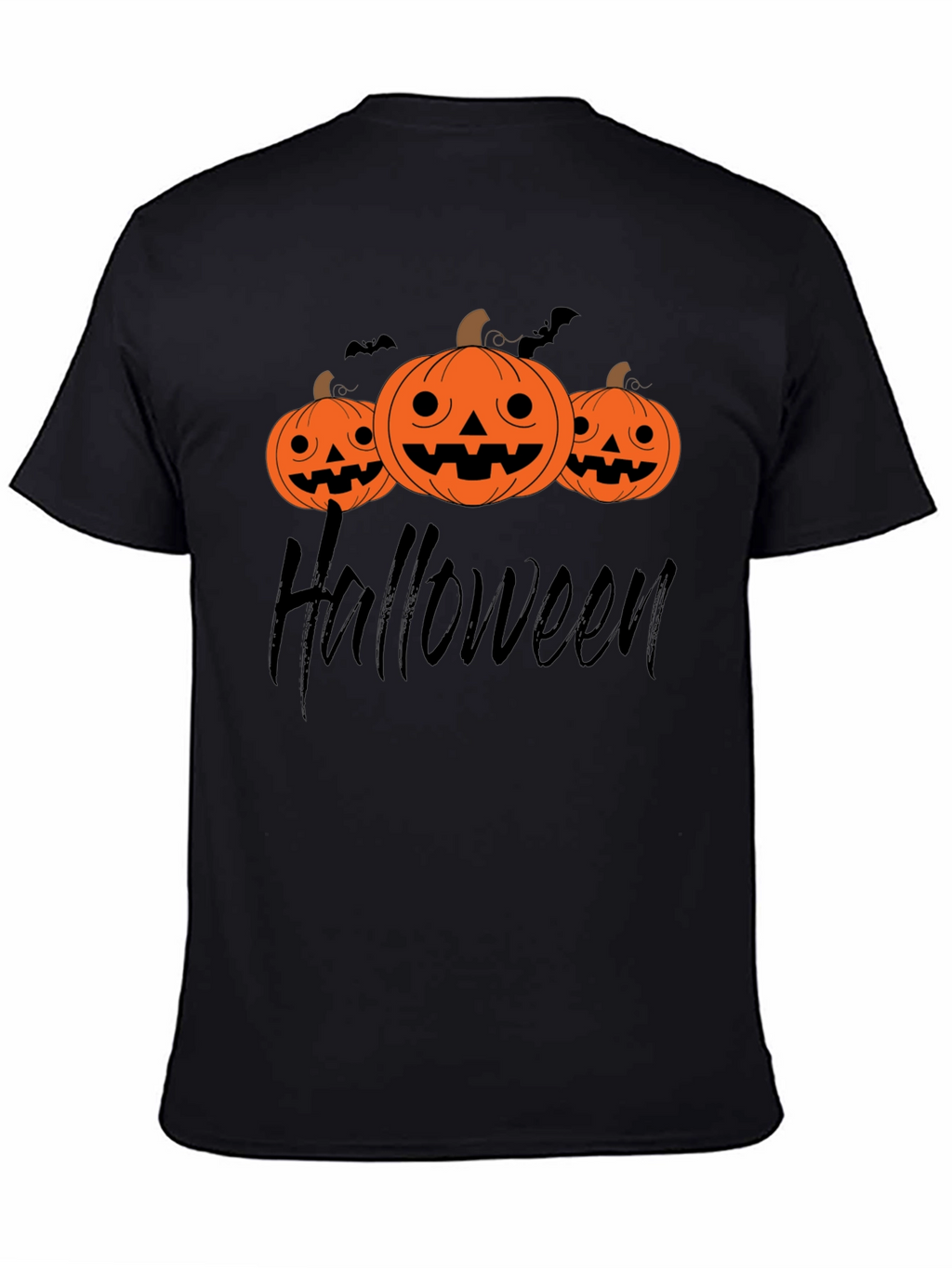 Halloween Pumpkin Graphic T-Shirt - Spooky Season