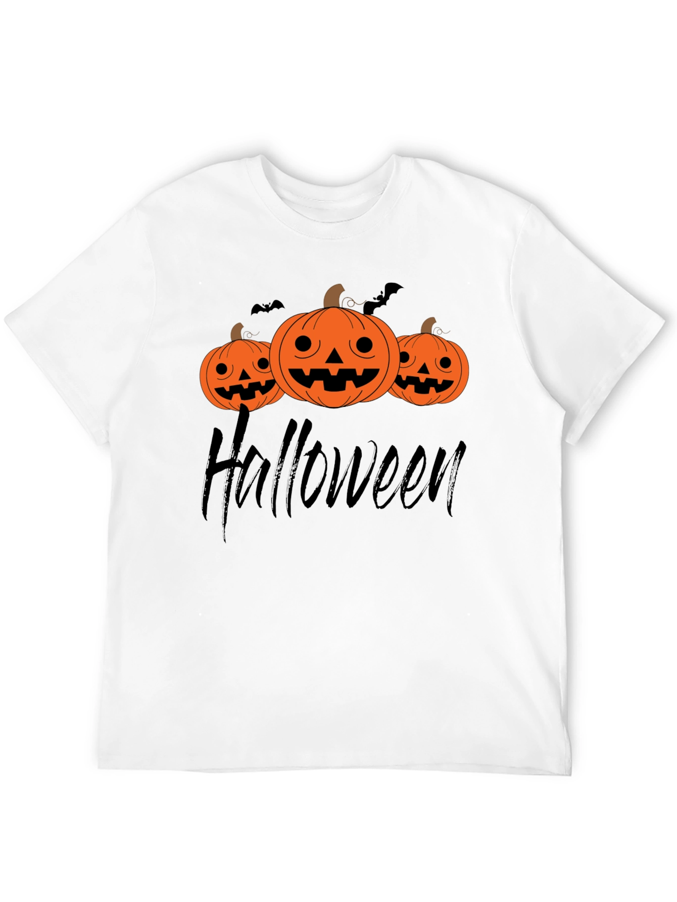 Halloween Pumpkin Graphic T-Shirt - Spooky Season
