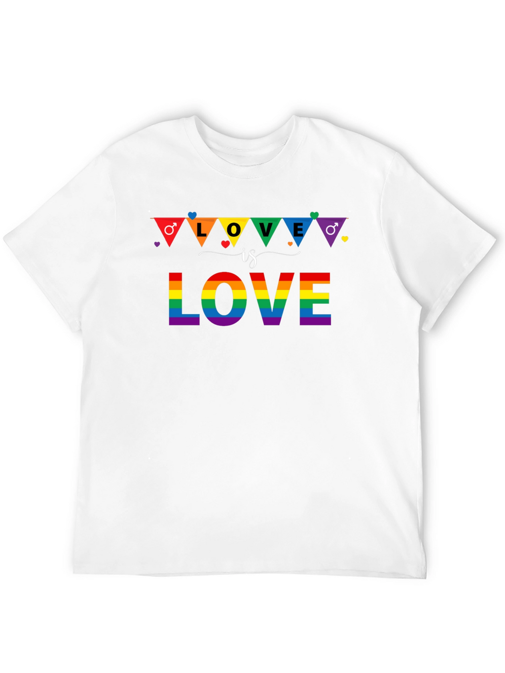 Love is Love Rainbow Pride T-Shirt