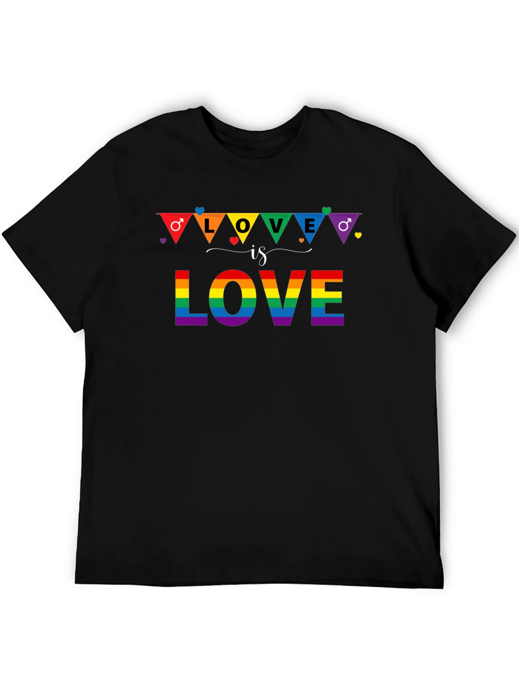Love is Love Rainbow Pride T-Shirt
