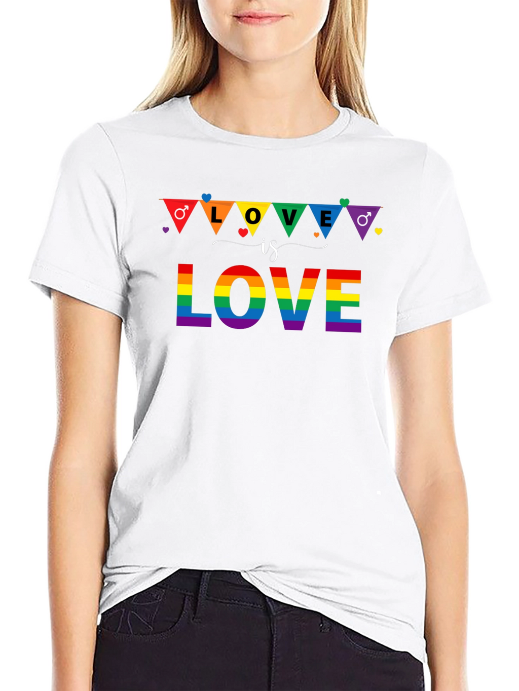 Love is Love Rainbow Pride T-Shirt