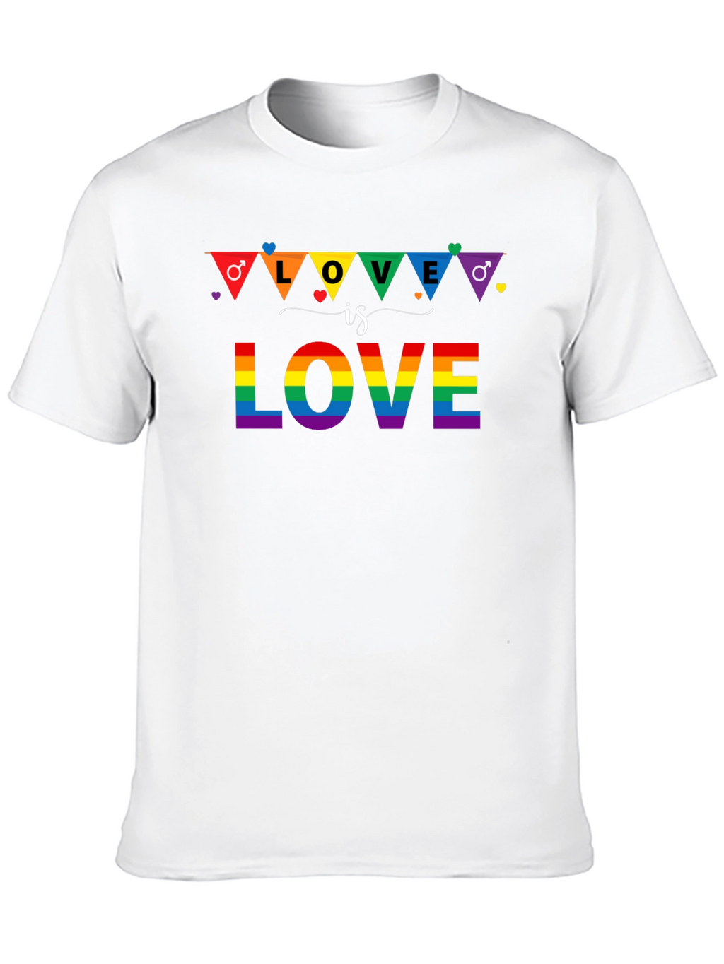 Love is Love Rainbow Pride T-Shirt
