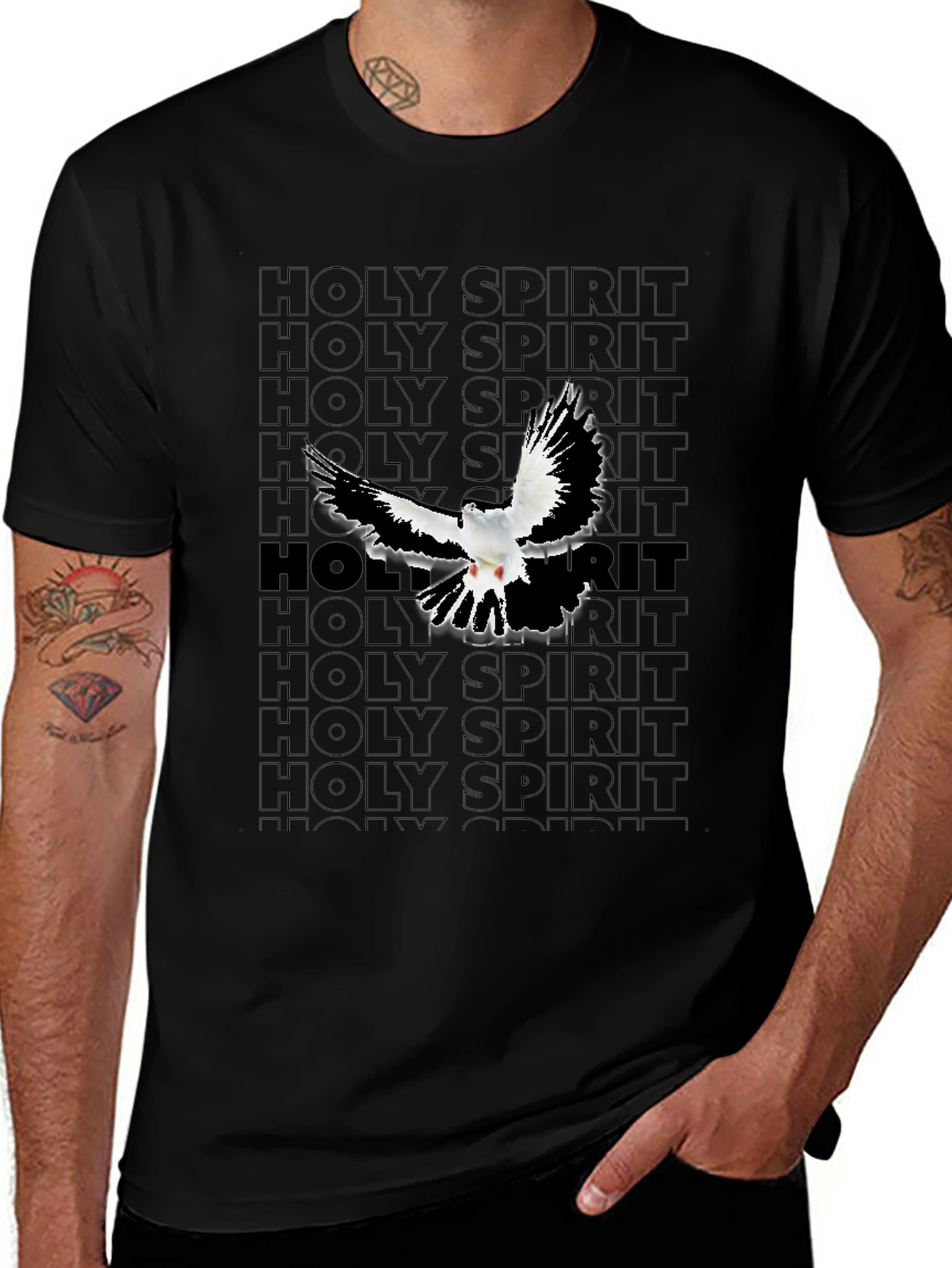 Holy Spirit Dove Graphic T-Shirt