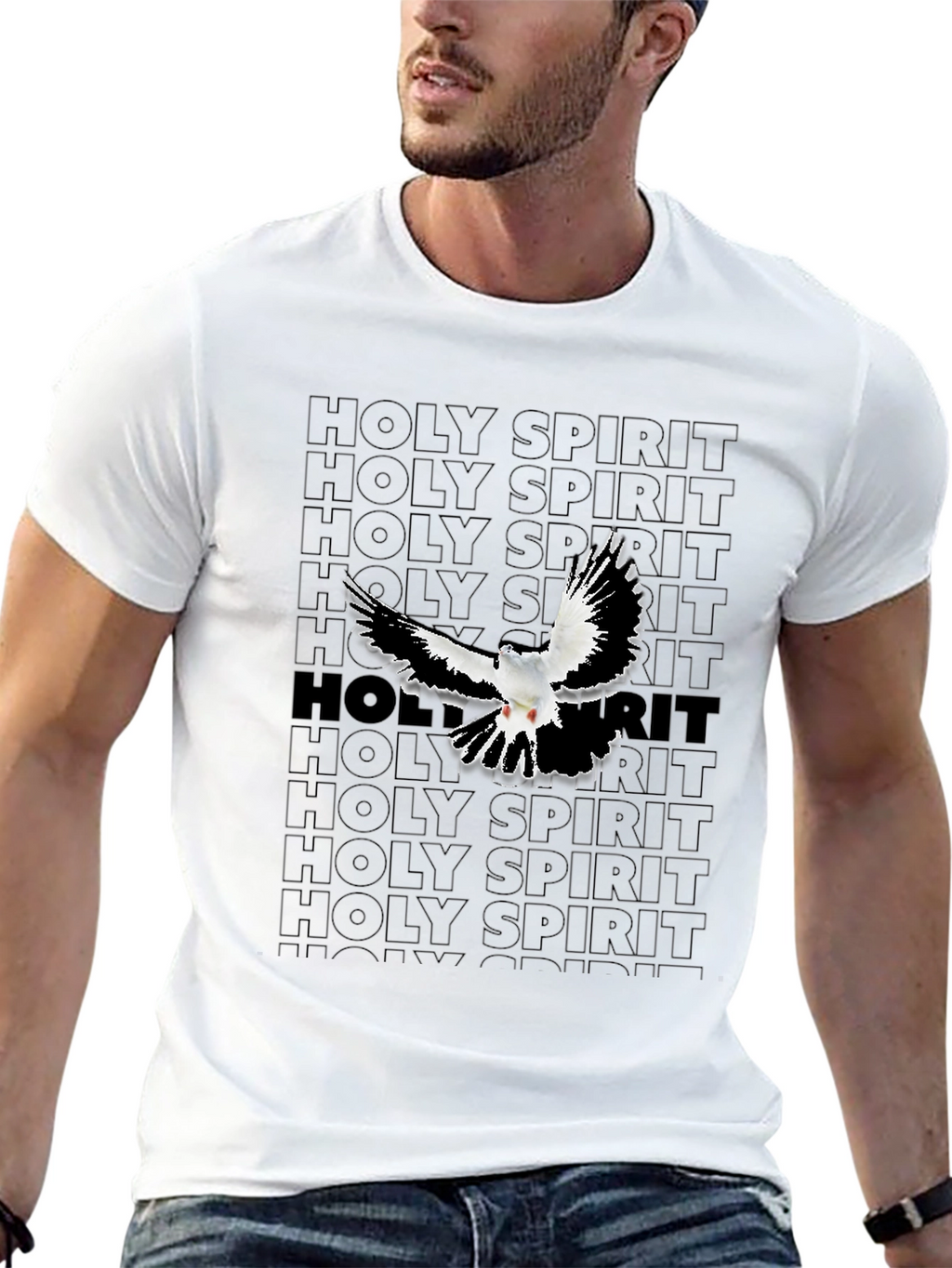 Holy Spirit Dove Graphic T-Shirt