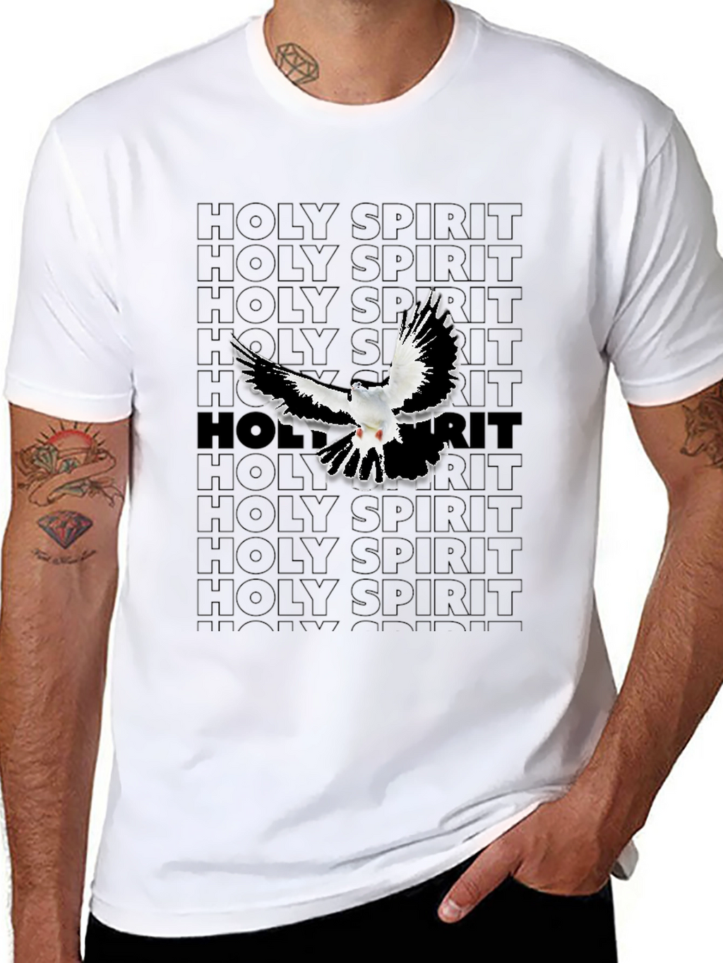 Holy Spirit Dove Graphic T-Shirt