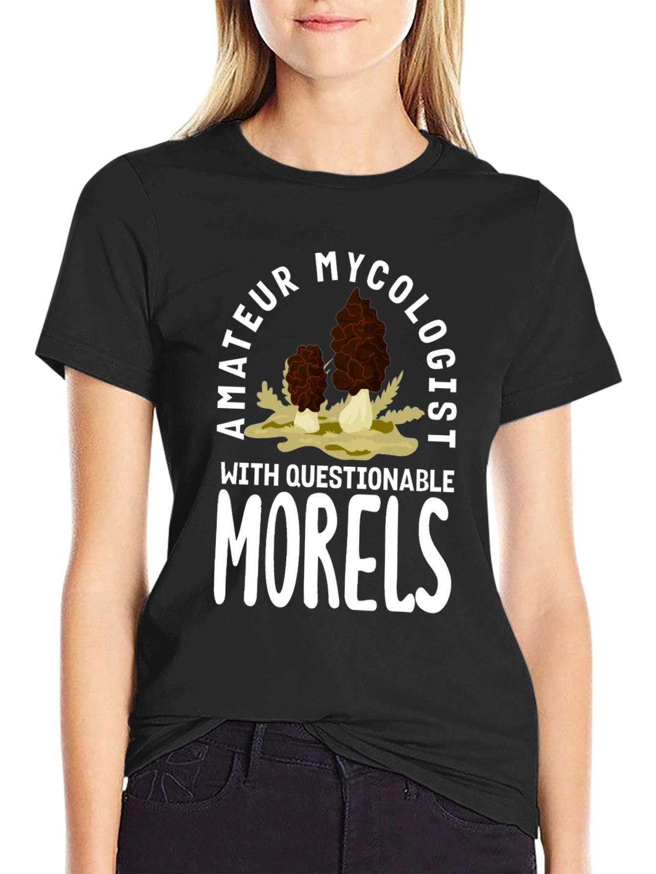 Amateur Mycologist Morel Mushroom T-Shirt