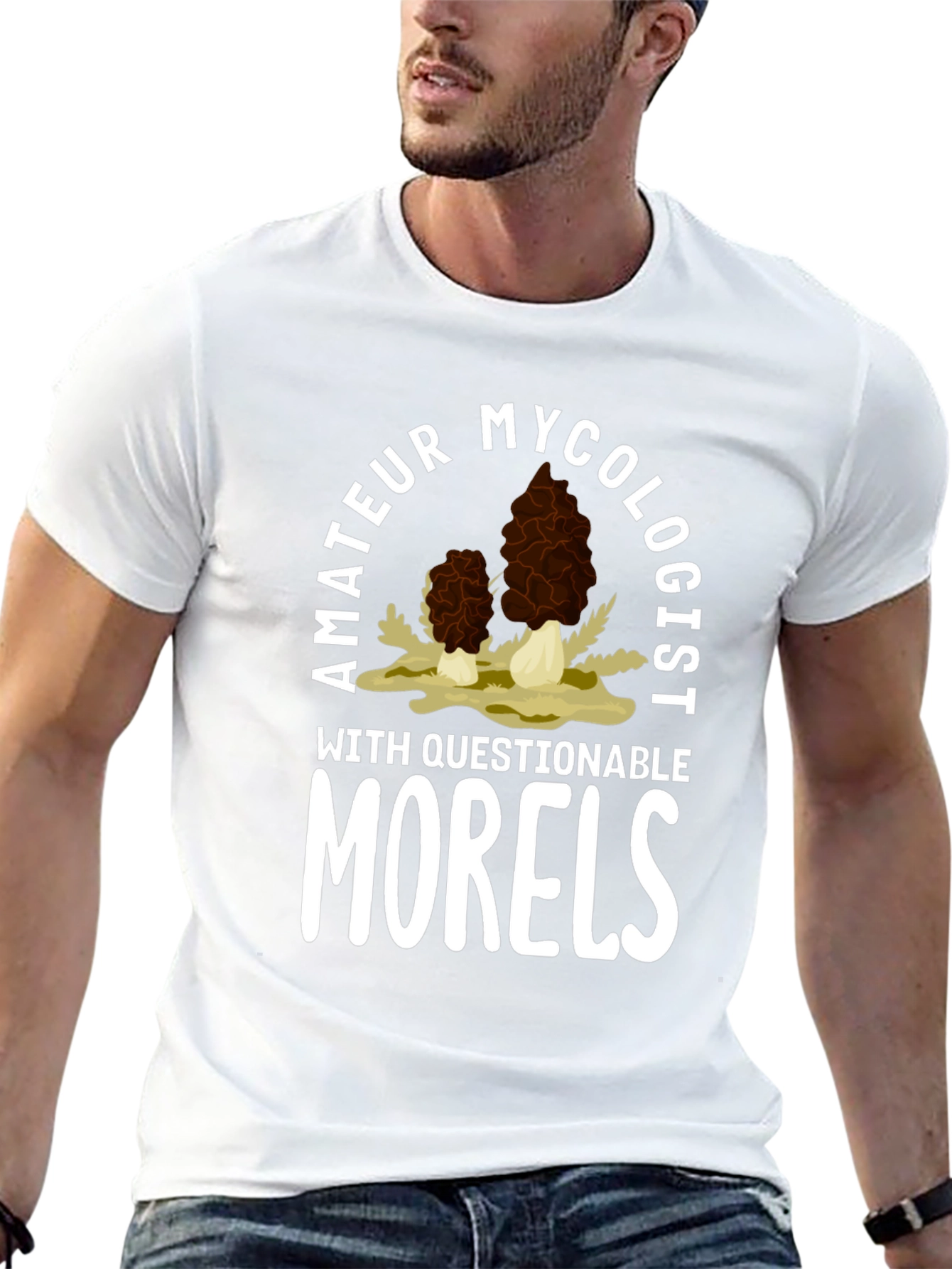 Amateur Mycologist Morel Mushroom T-Shirt