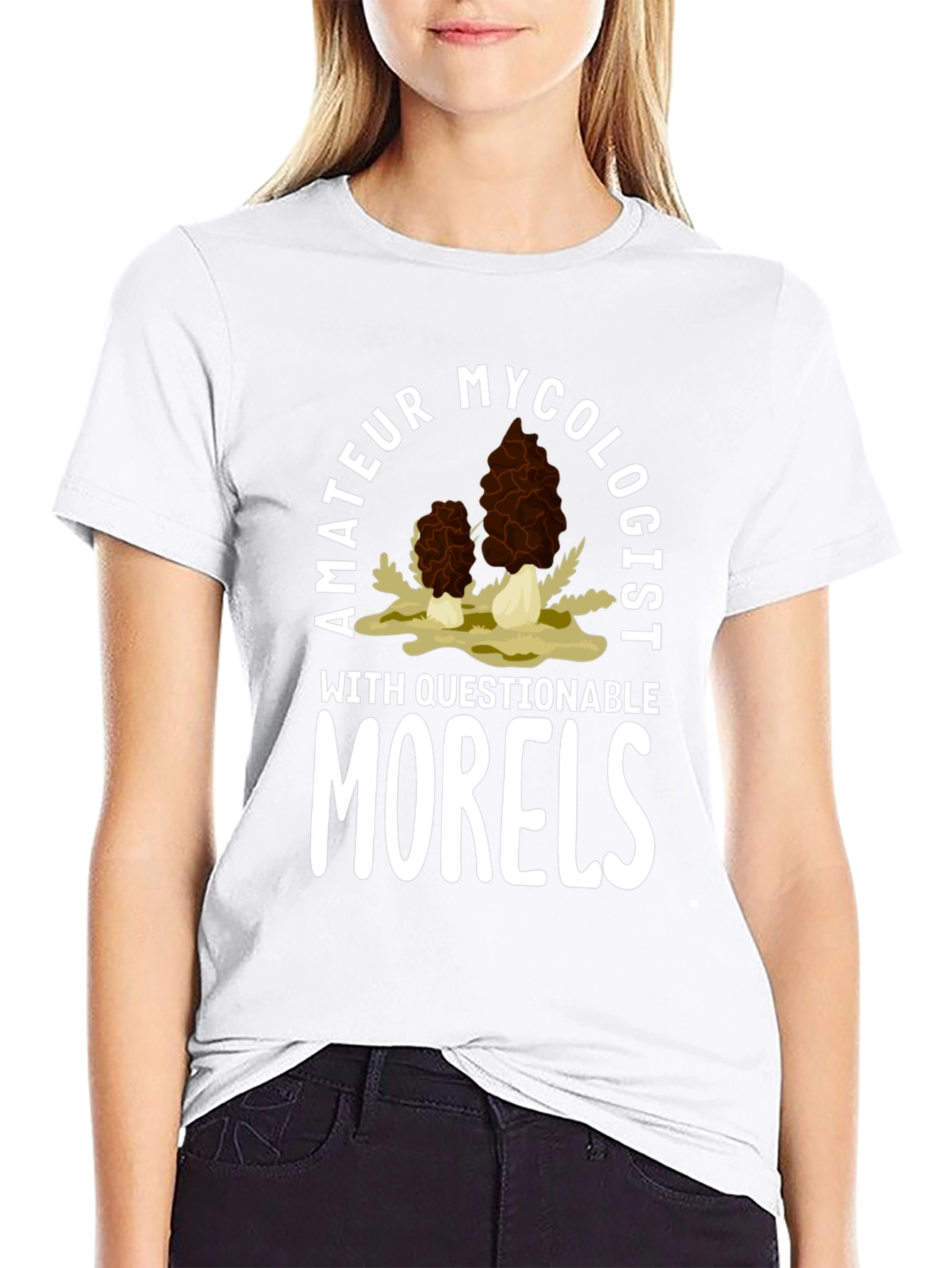 Amateur Mycologist Morel Mushroom T-Shirt