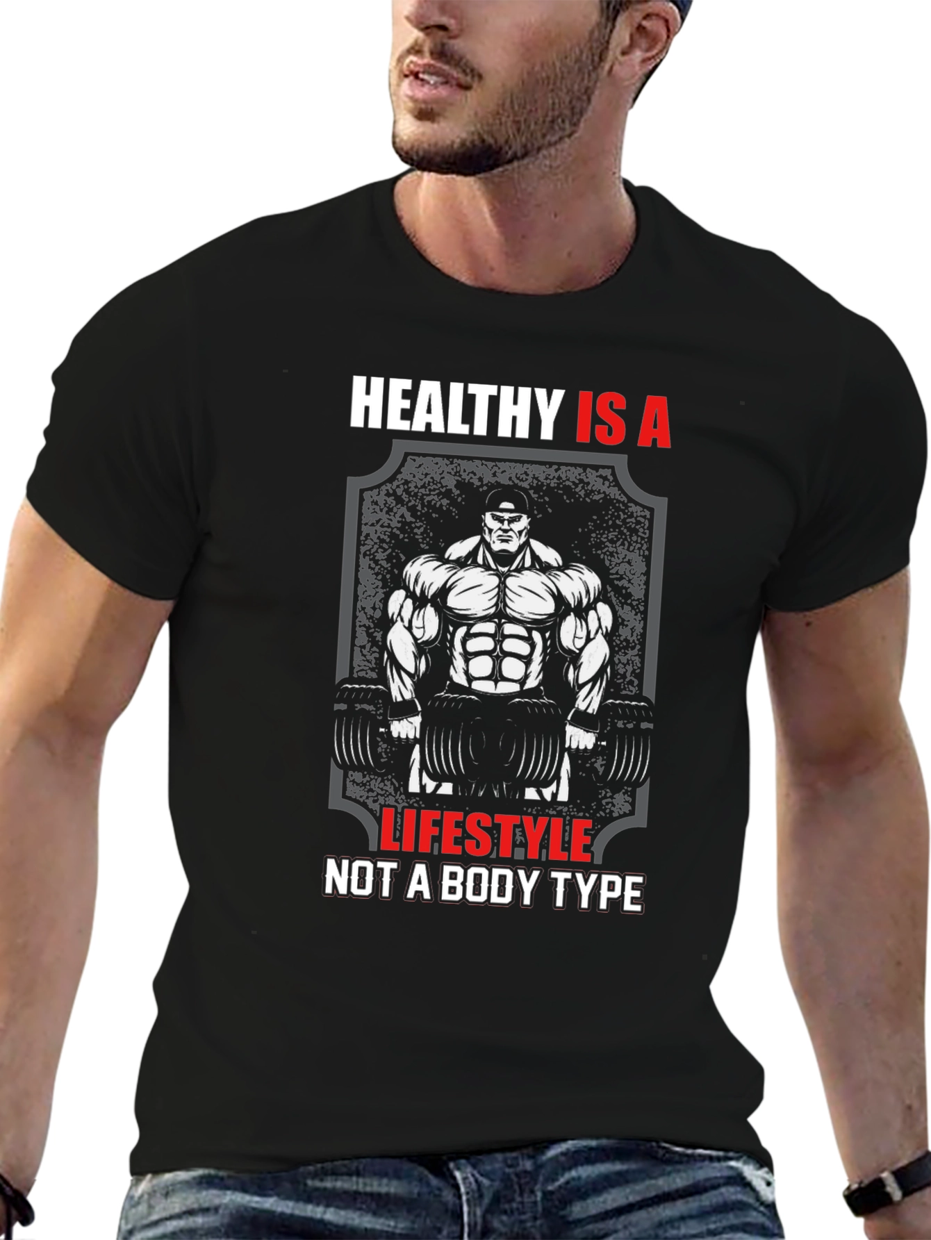 Healthy Lifestyle Gym T-Shirt