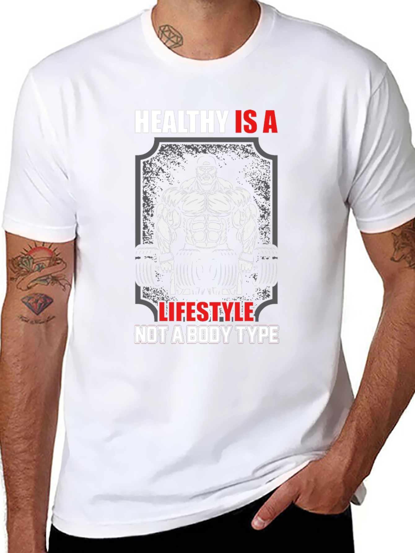 Healthy Lifestyle Gym T-Shirt