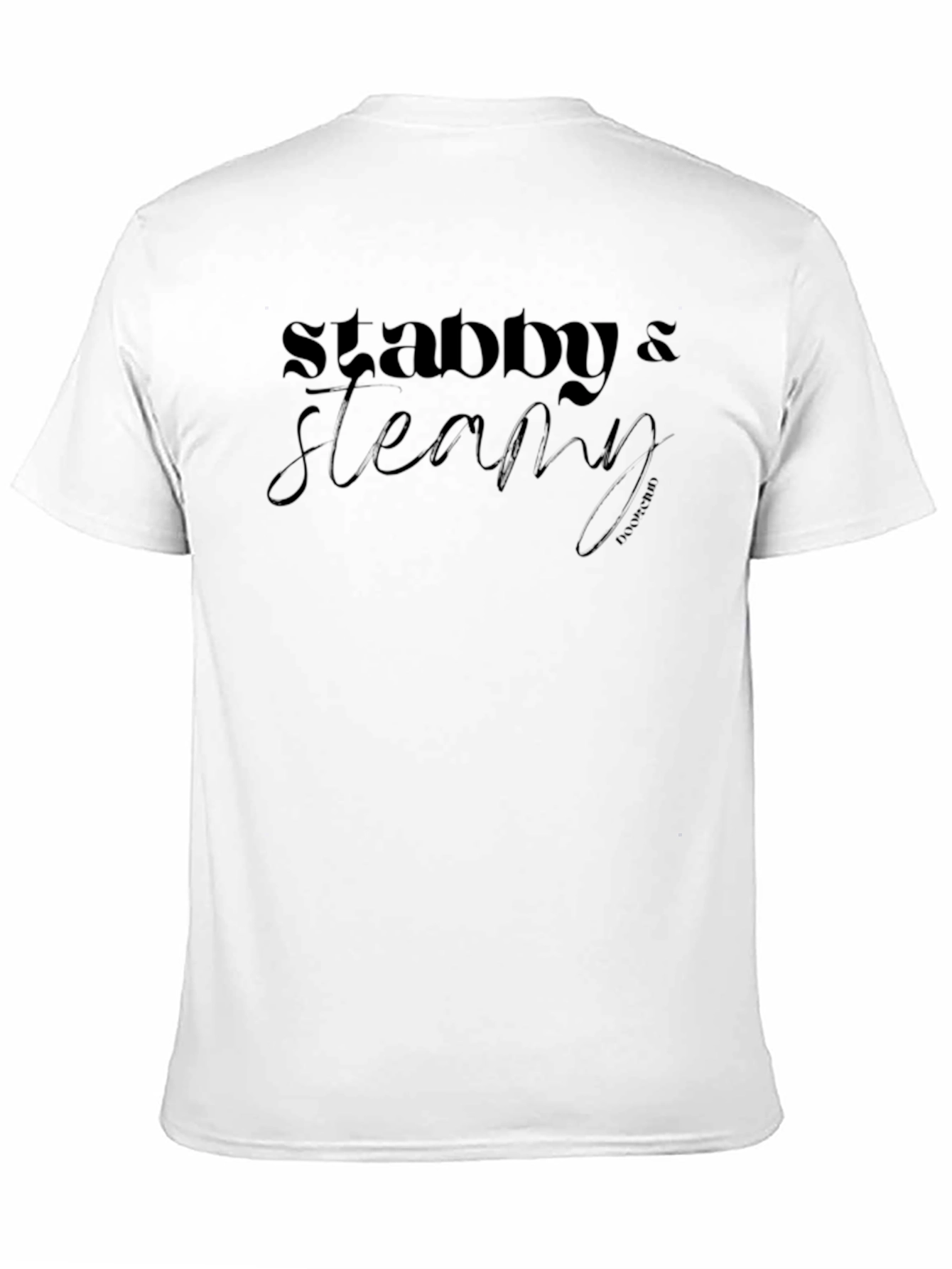 Stabby & Steamy Black Graphic T-Shirt