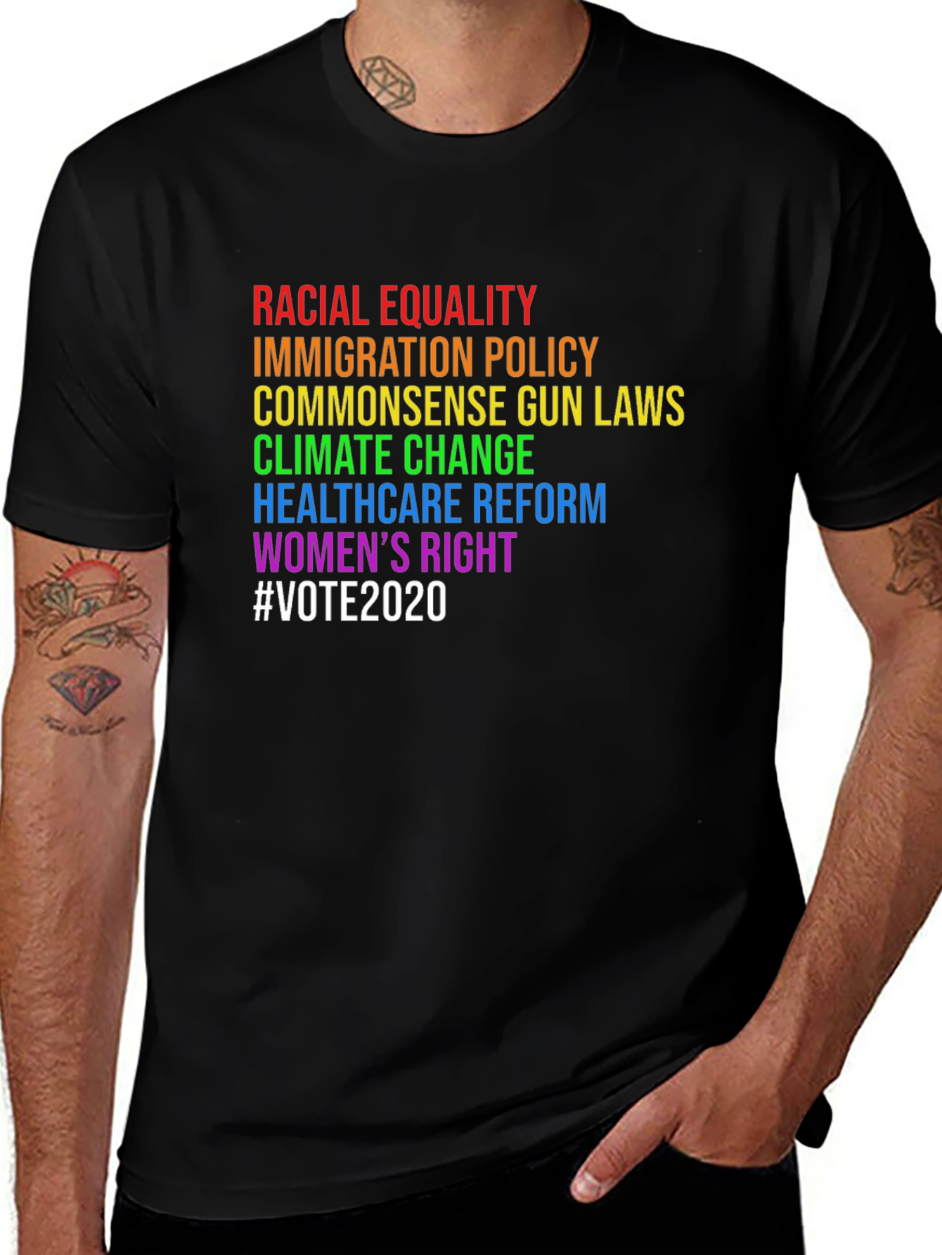 Equality & Social Justice T-Shirt Vote 2020