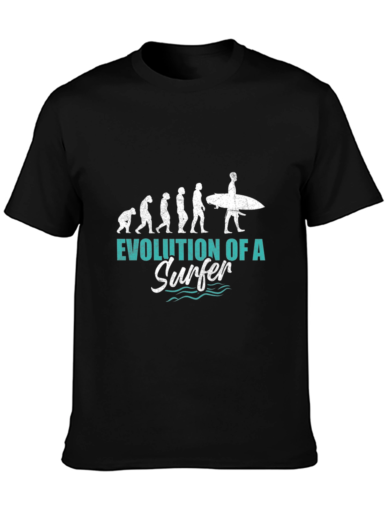 Evolution of a Surfer T-Shirt