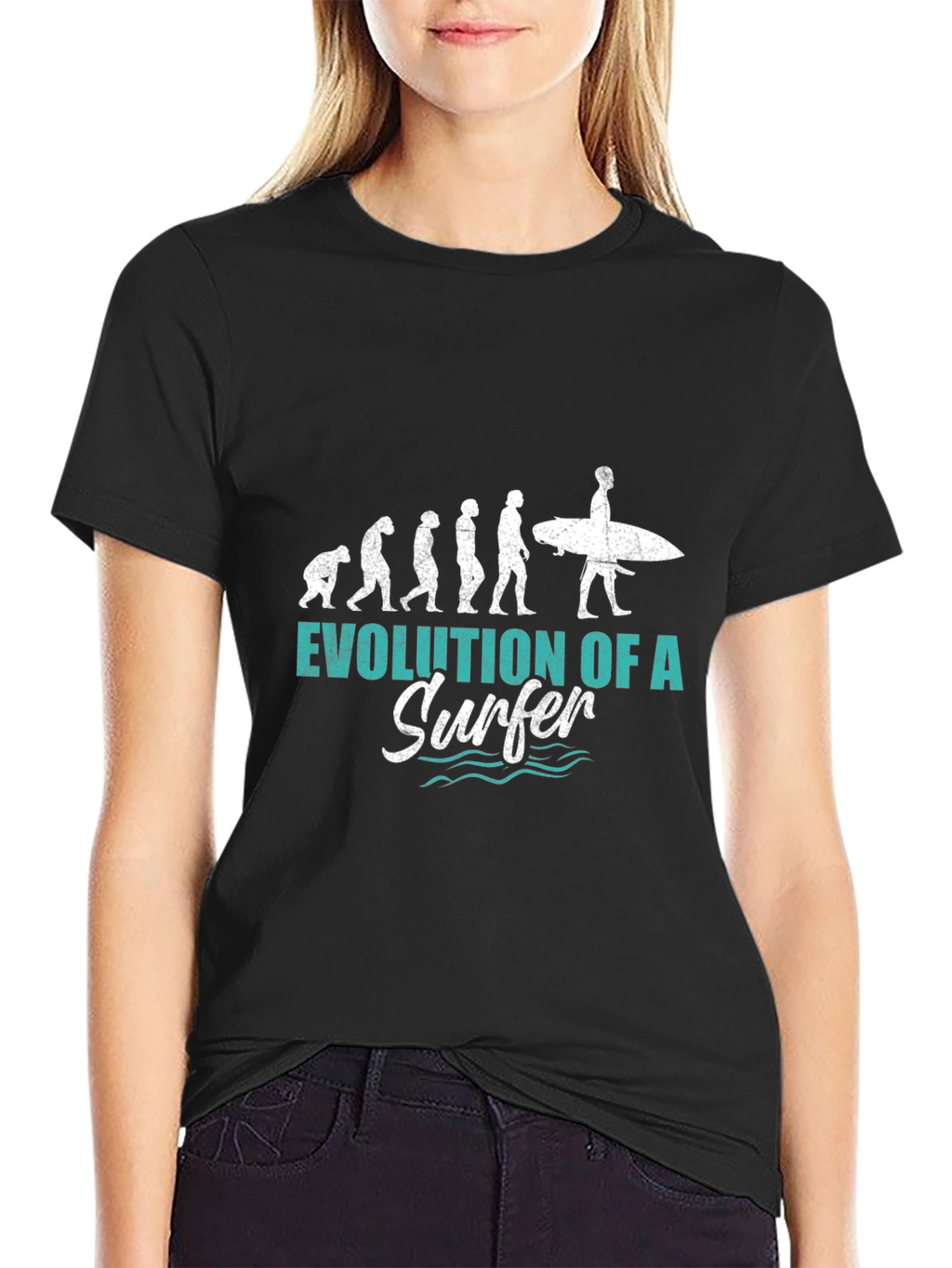 Evolution of a Surfer T-Shirt
