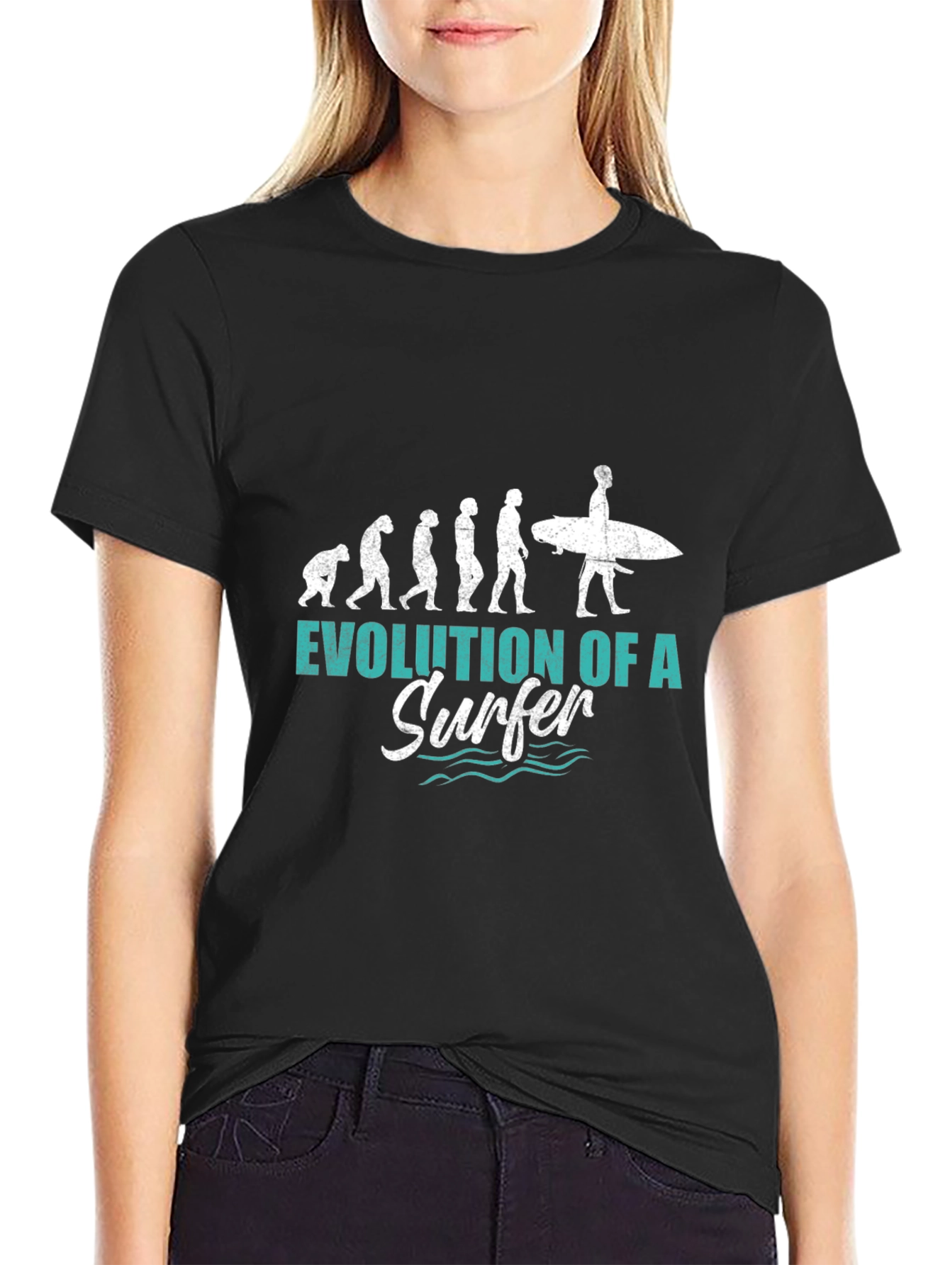 Evolution of a Surfer T-Shirt