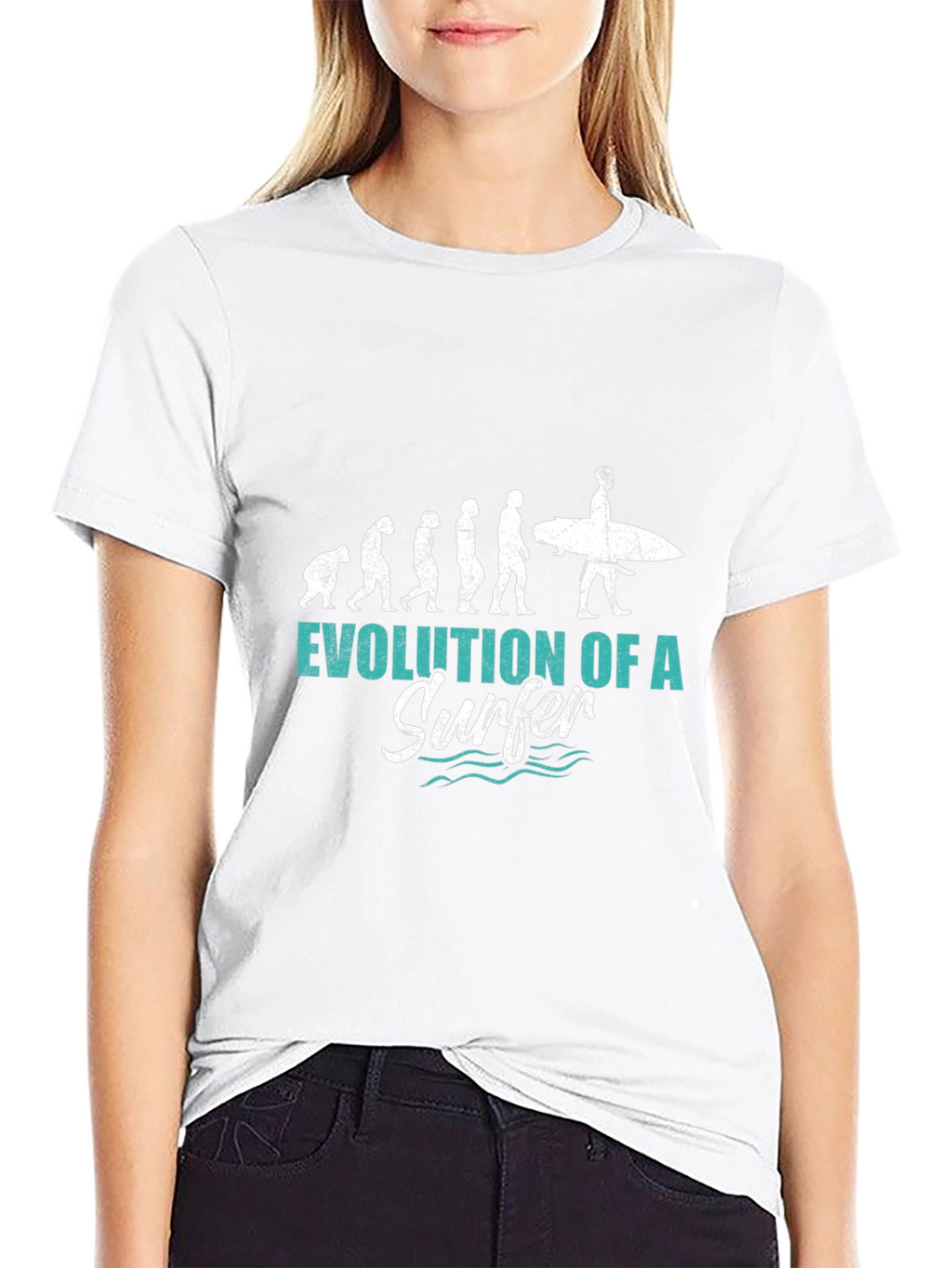 Evolution of a Surfer T-Shirt