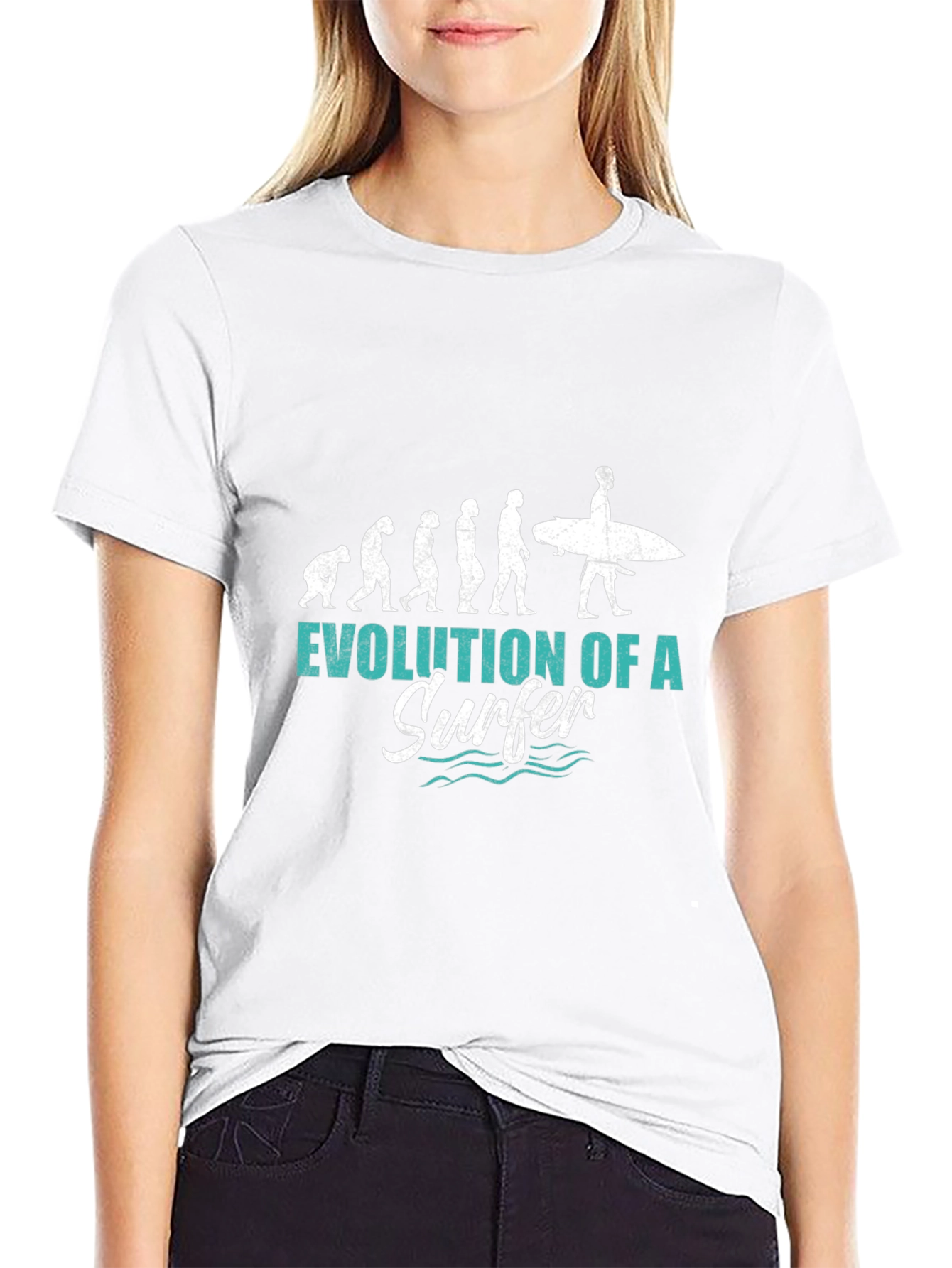 Evolution of a Surfer T-Shirt