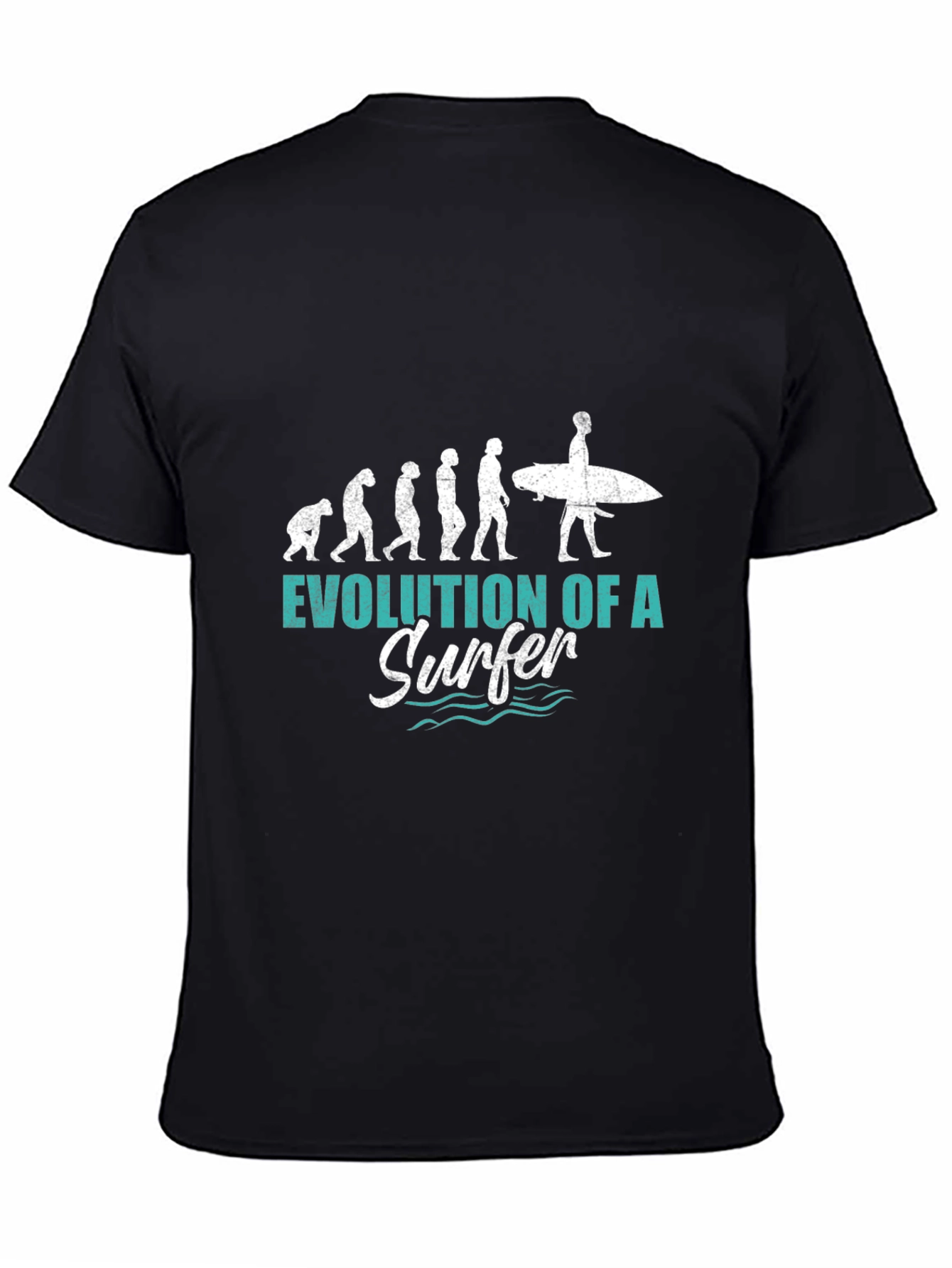 Evolution of a Surfer T-Shirt