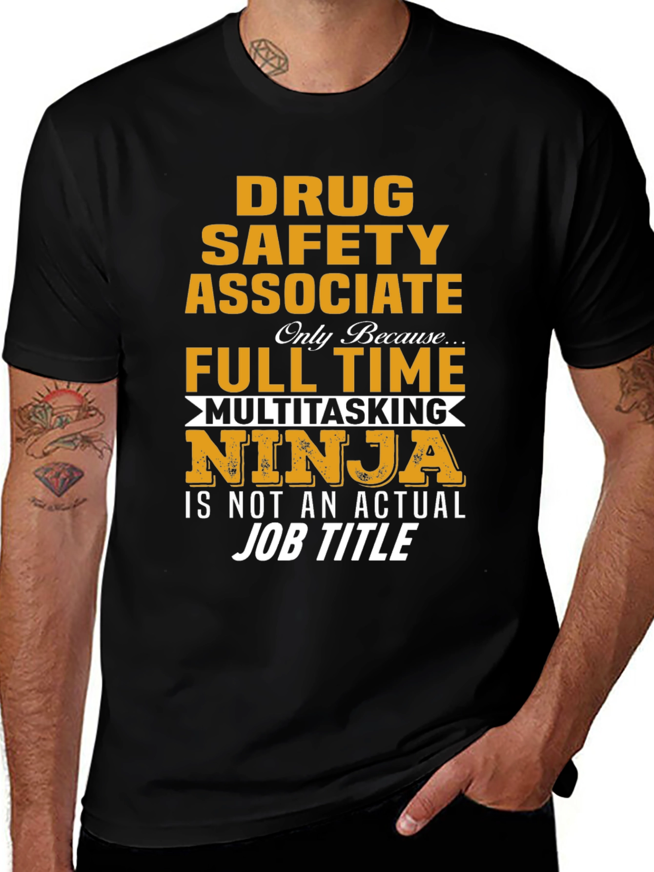 Drug Safety Associate Multitasking Ninja T-Shirt
