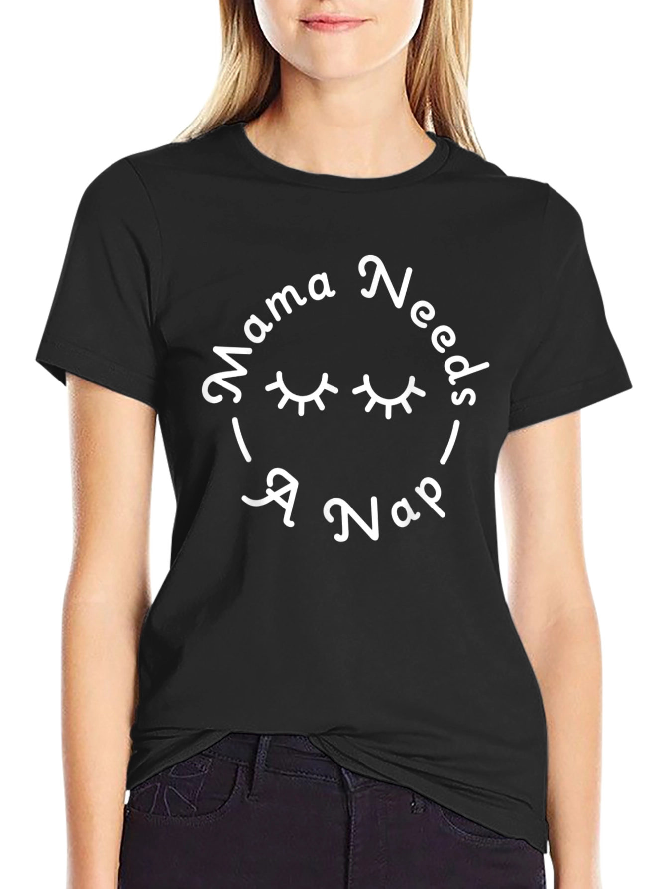 Mama Needs a Nap Graphic Tee - Comfortable Cotton Blend