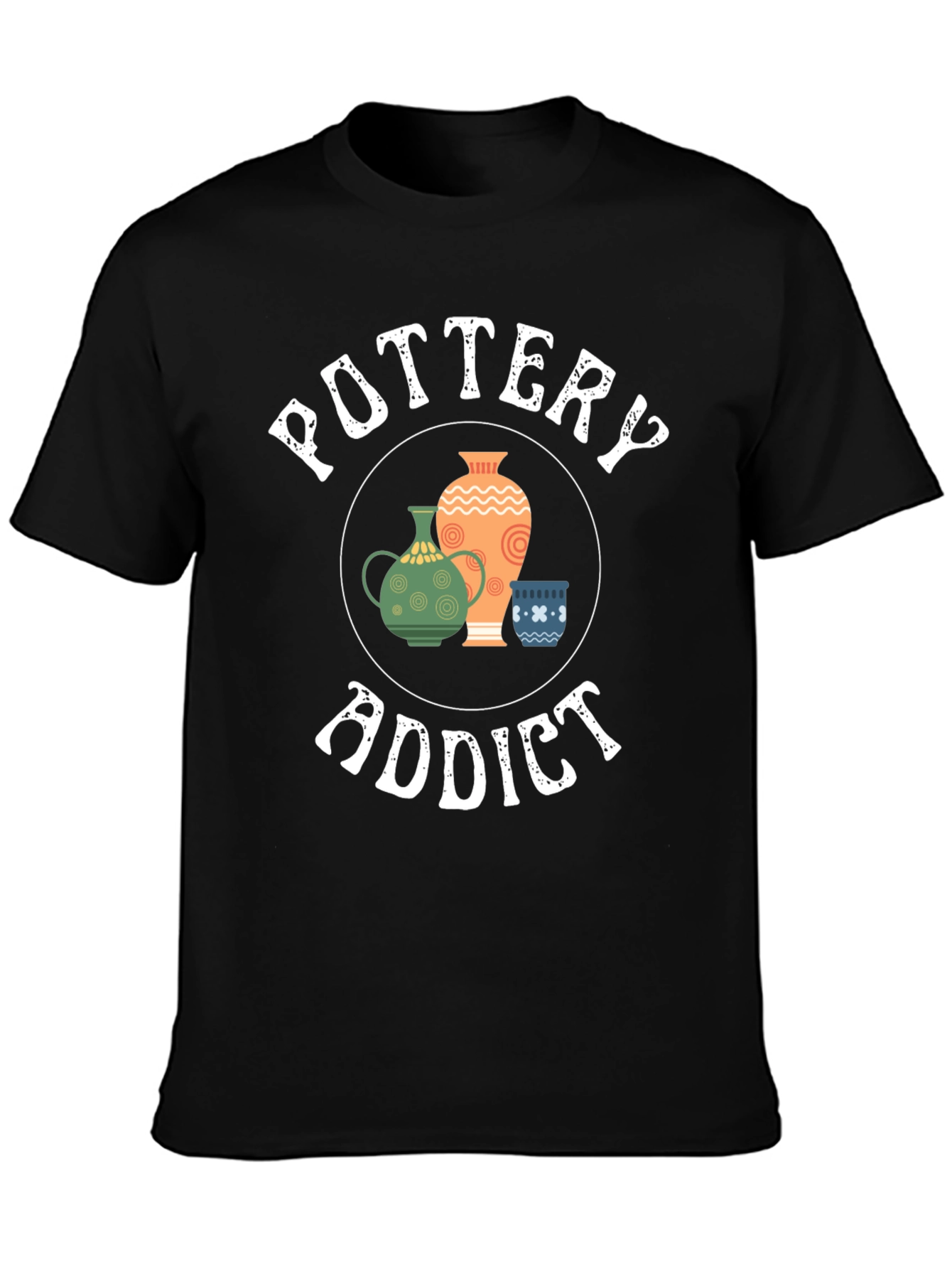 Pottery Addict Graphic Tee - Unique Pottery Lovers Gift
