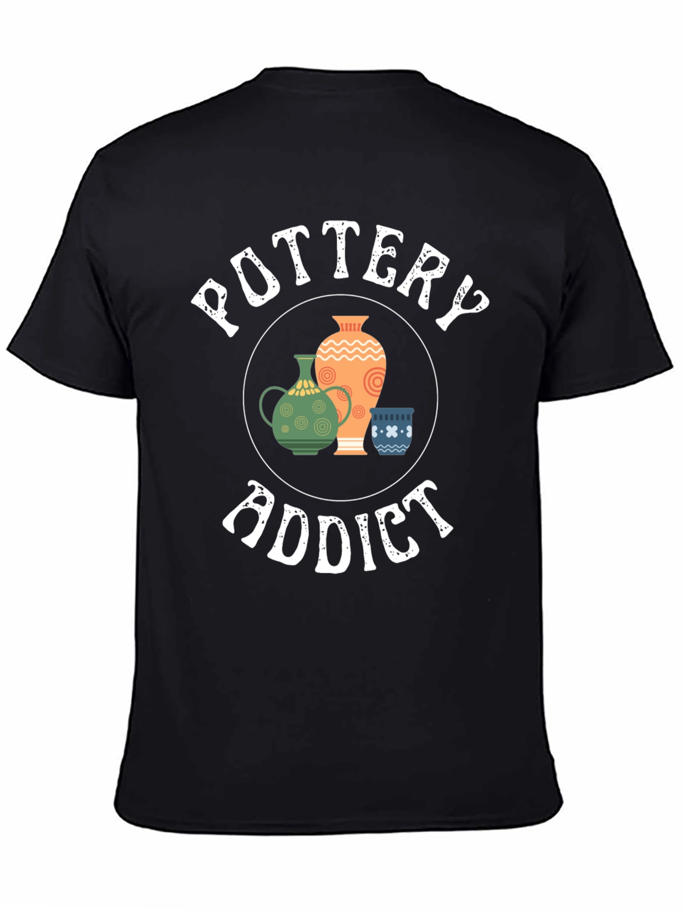 Pottery Addict Graphic Tee - Unique Pottery Lovers Gift