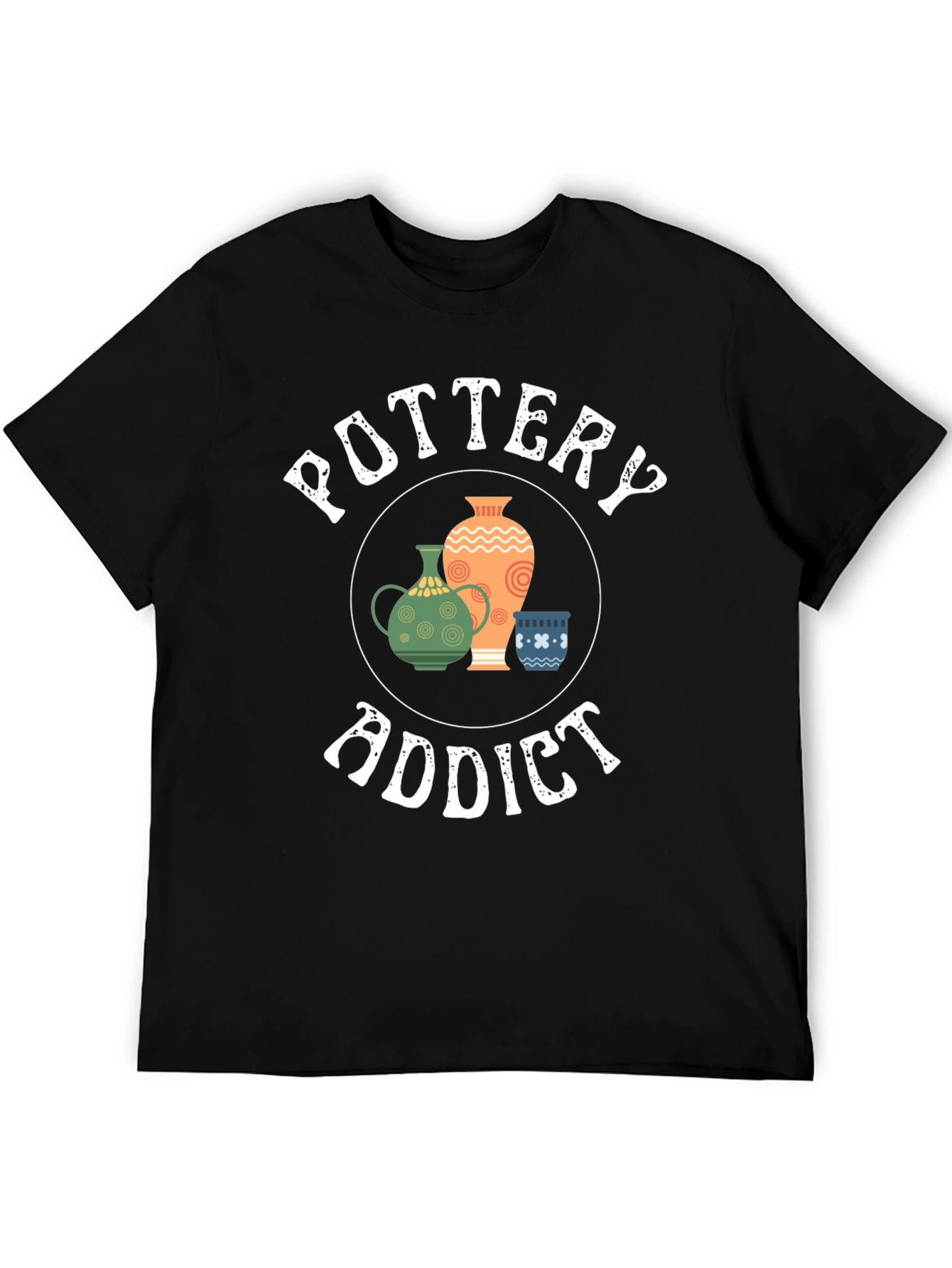 Pottery Addict Graphic Tee - Unique Pottery Lovers Gift