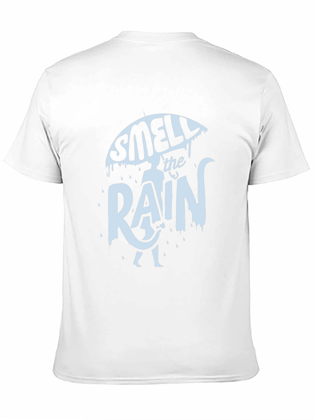 Smell the Rain Black Graphic Tee