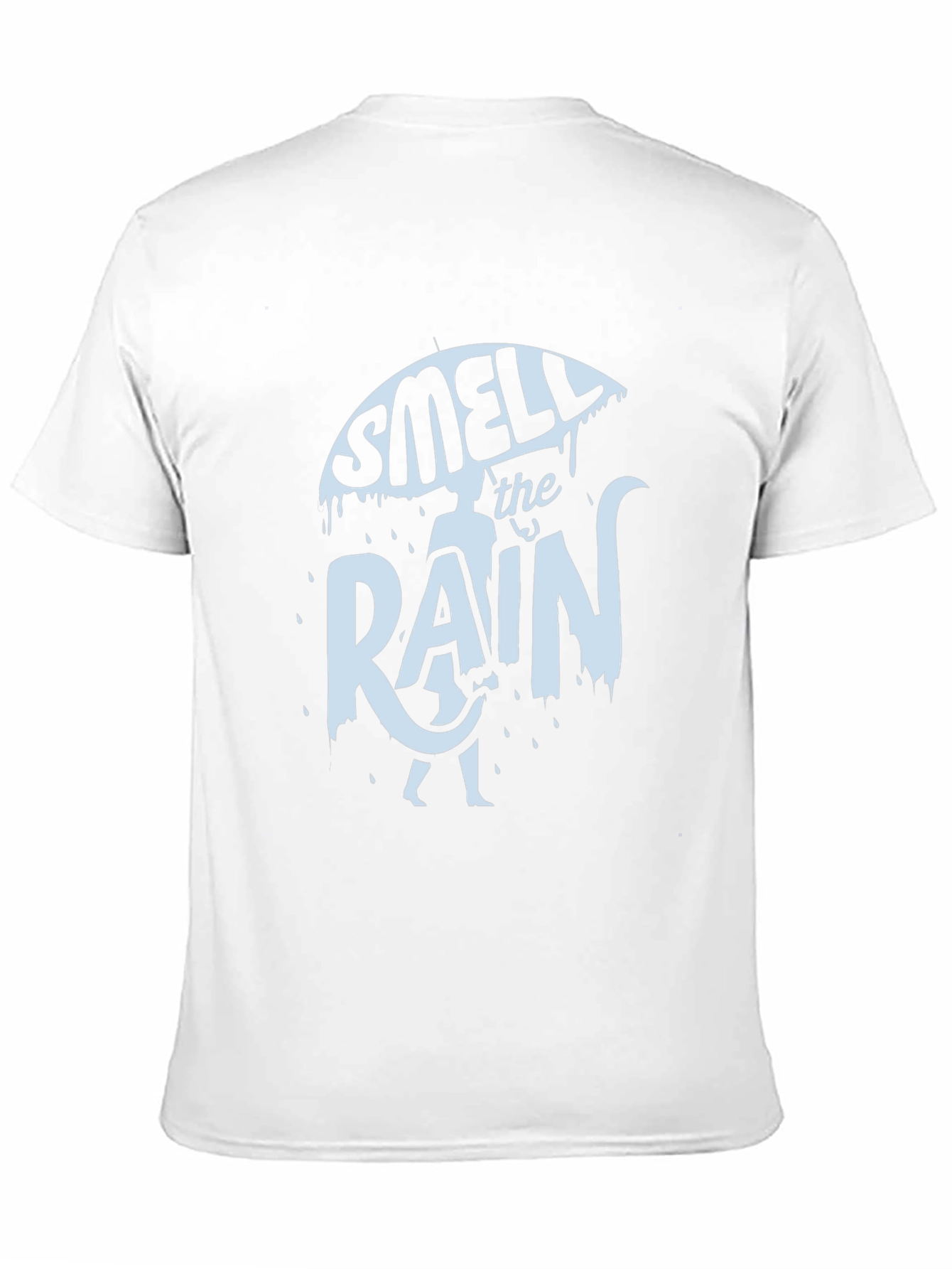Smell the Rain Black Graphic Tee
