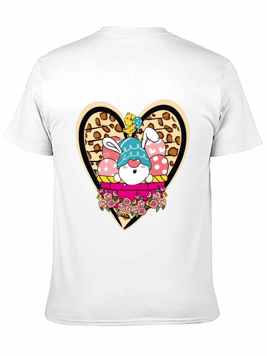 Easter Bunny Gnome T-Shirt - Cute Holiday Apparel
